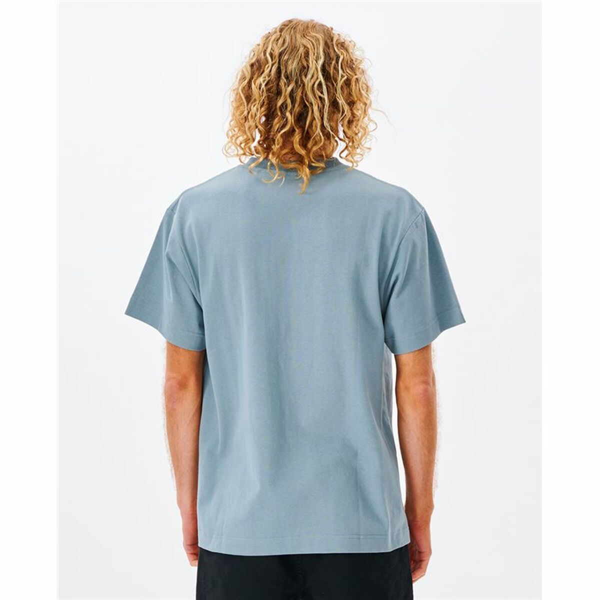 Herren Kurzarm-T-Shirt Rip Curl Pocket Quality Surf Blau - AWK Flagship