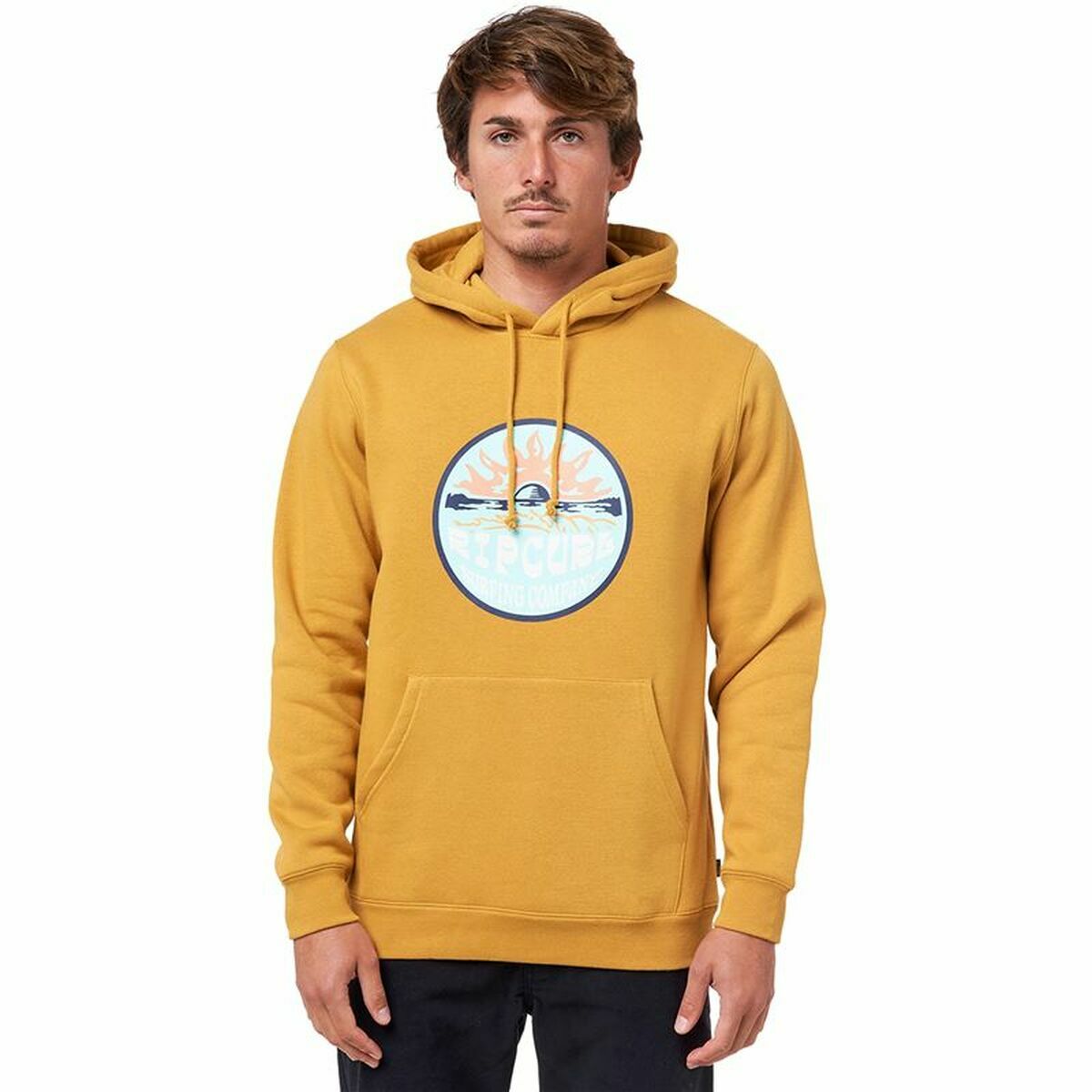 Herren Sweater mit Kapuze Rip Curl Down The Line Golden - AWK Flagship