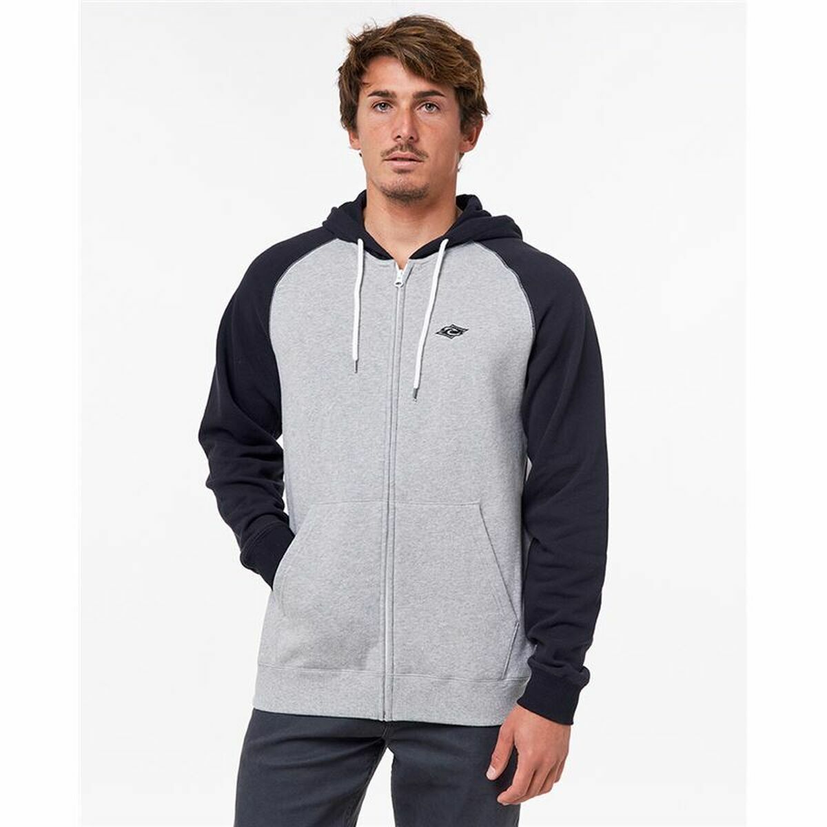 Herren Sweater mit Kapuze Rip Curl Hellgrau - AWK Flagship