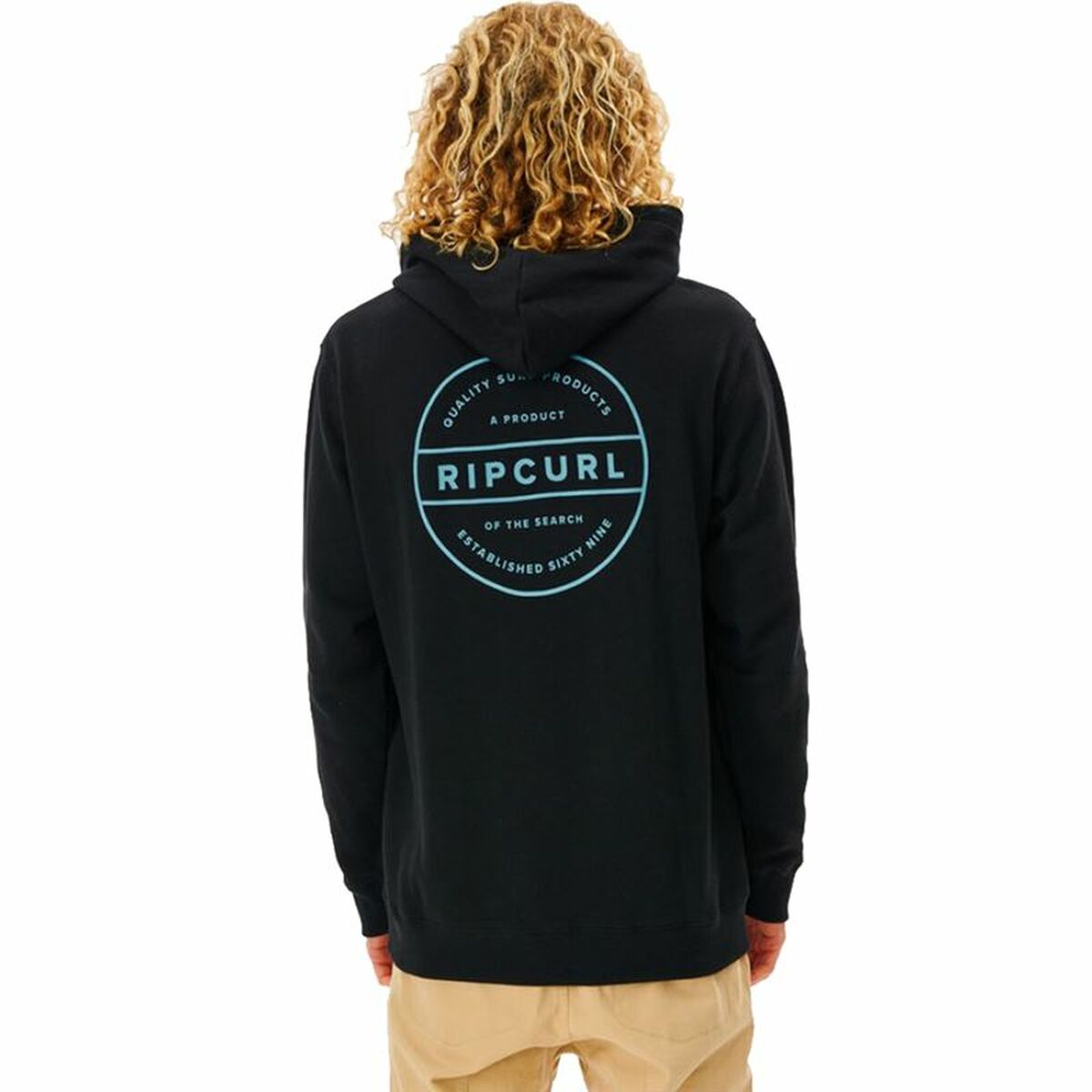 Herren Sweater mit Kapuze Rip Curl Re Entry Schwarz - AWK Flagship