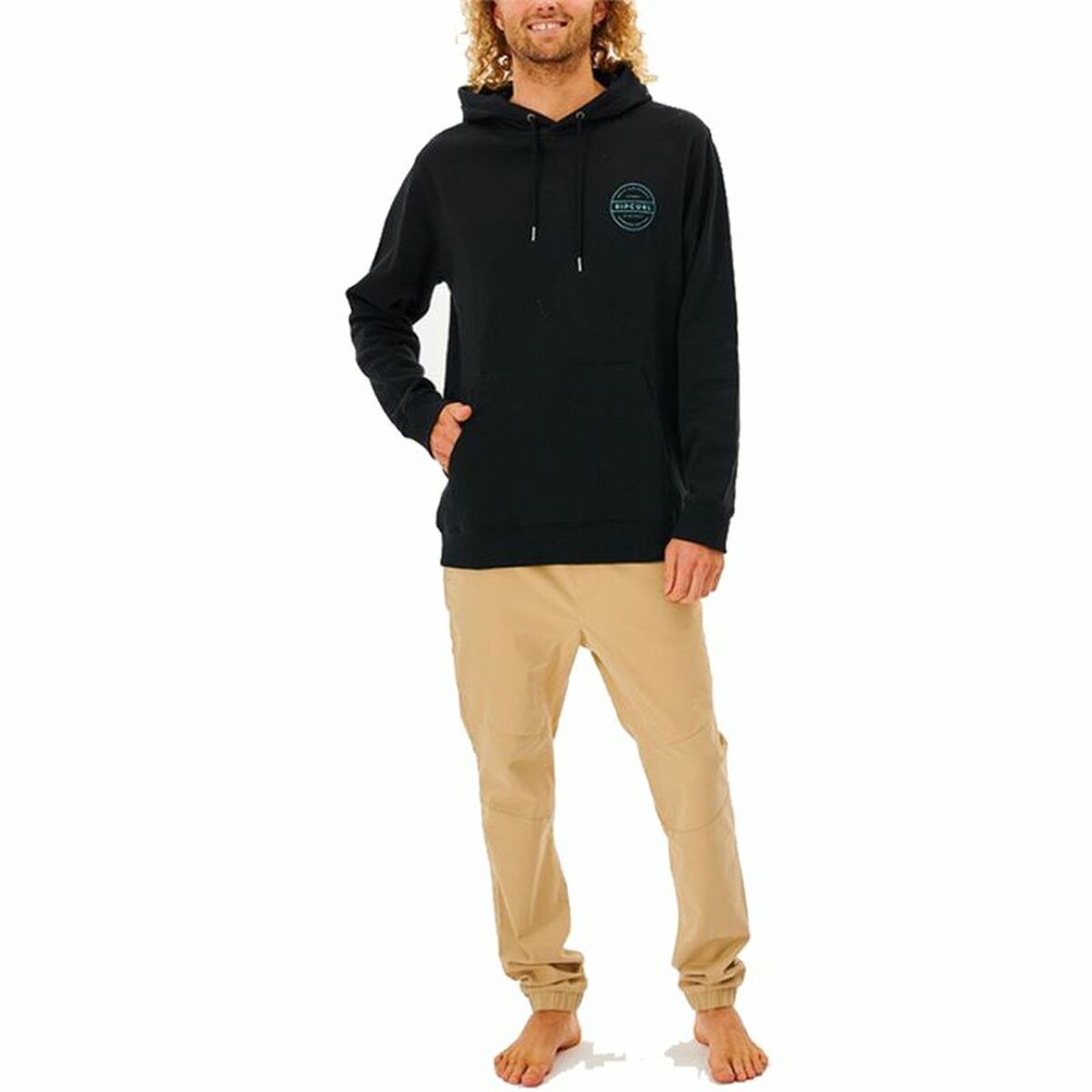 Herren Sweater mit Kapuze Rip Curl Re Entry Schwarz - AWK Flagship