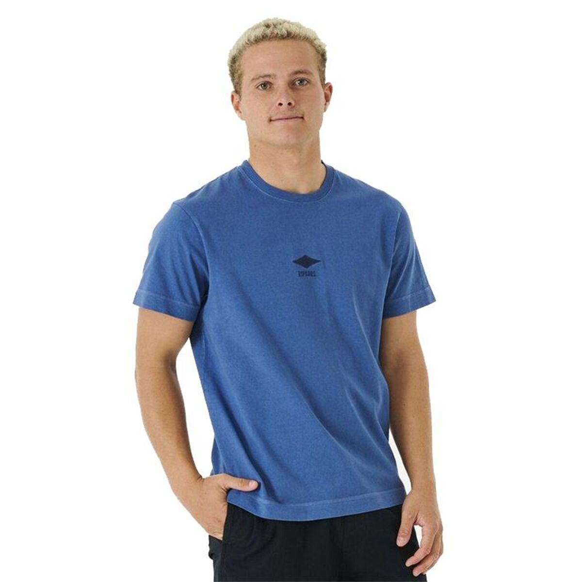 T-Shirt Rip Curl Quality Surf Products Blau Herren - AWK Flagship