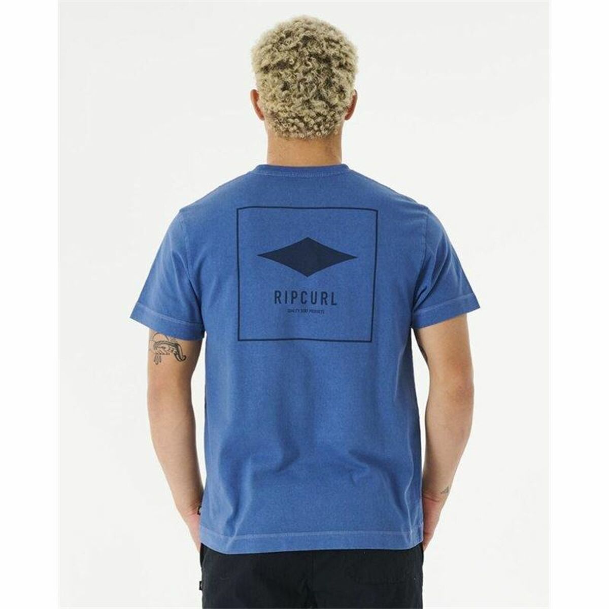 T-Shirt Rip Curl Quality Surf Products Blau Herren - AWK Flagship