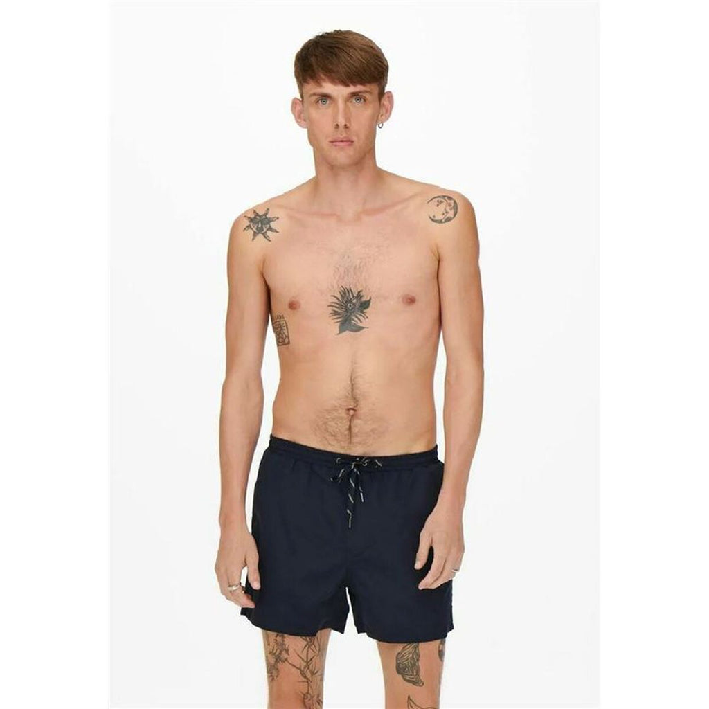 Herren Badehose Only Sons Marineblau Online Shop - Sport & Freizeit