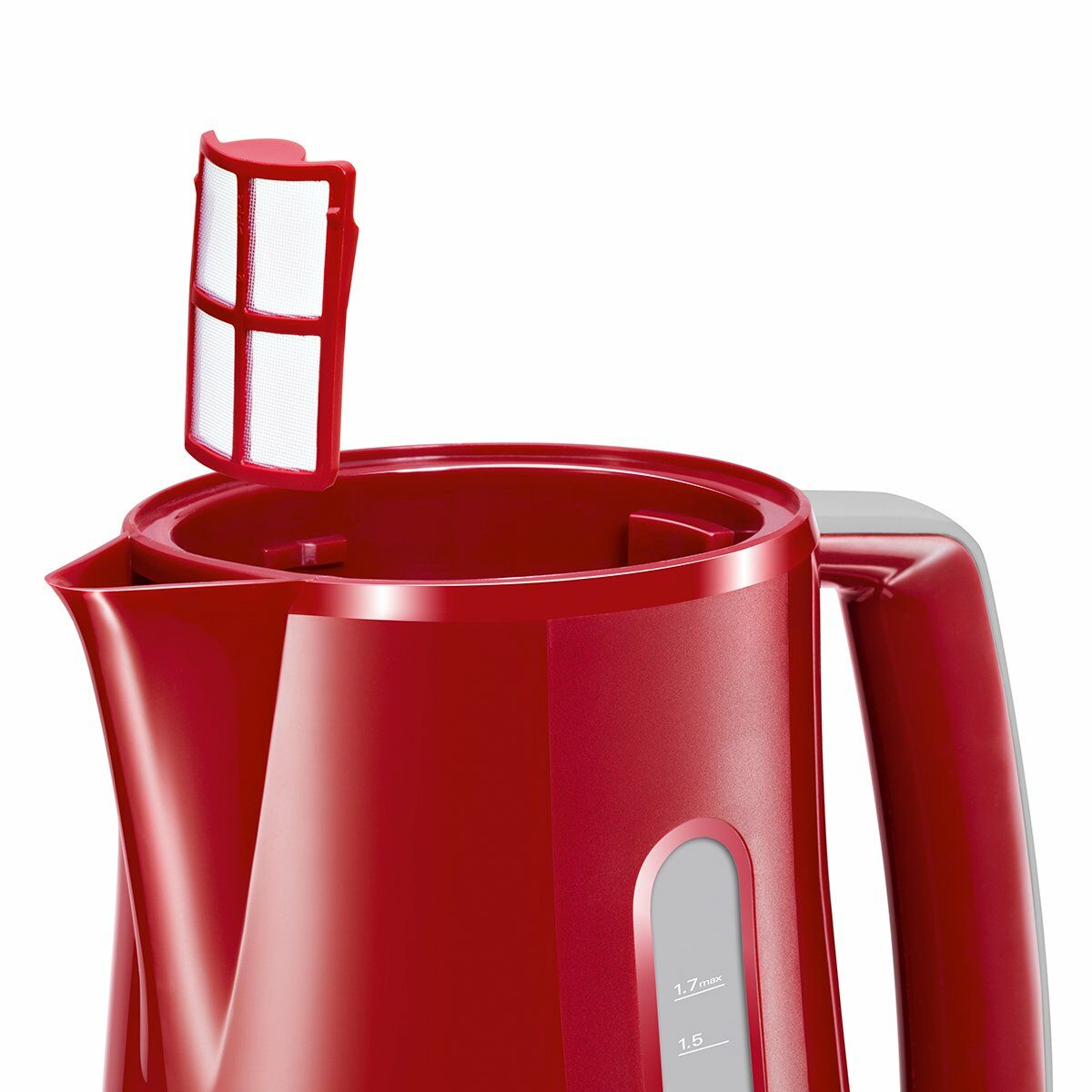 Kaufe Wasserkocher BOSCH TWK3A014 Rot Ja Edelstahl Kunststoff Kunststoff/Edelstahl 2400 W 1,7 L bei AWK Flagship um € 55.00