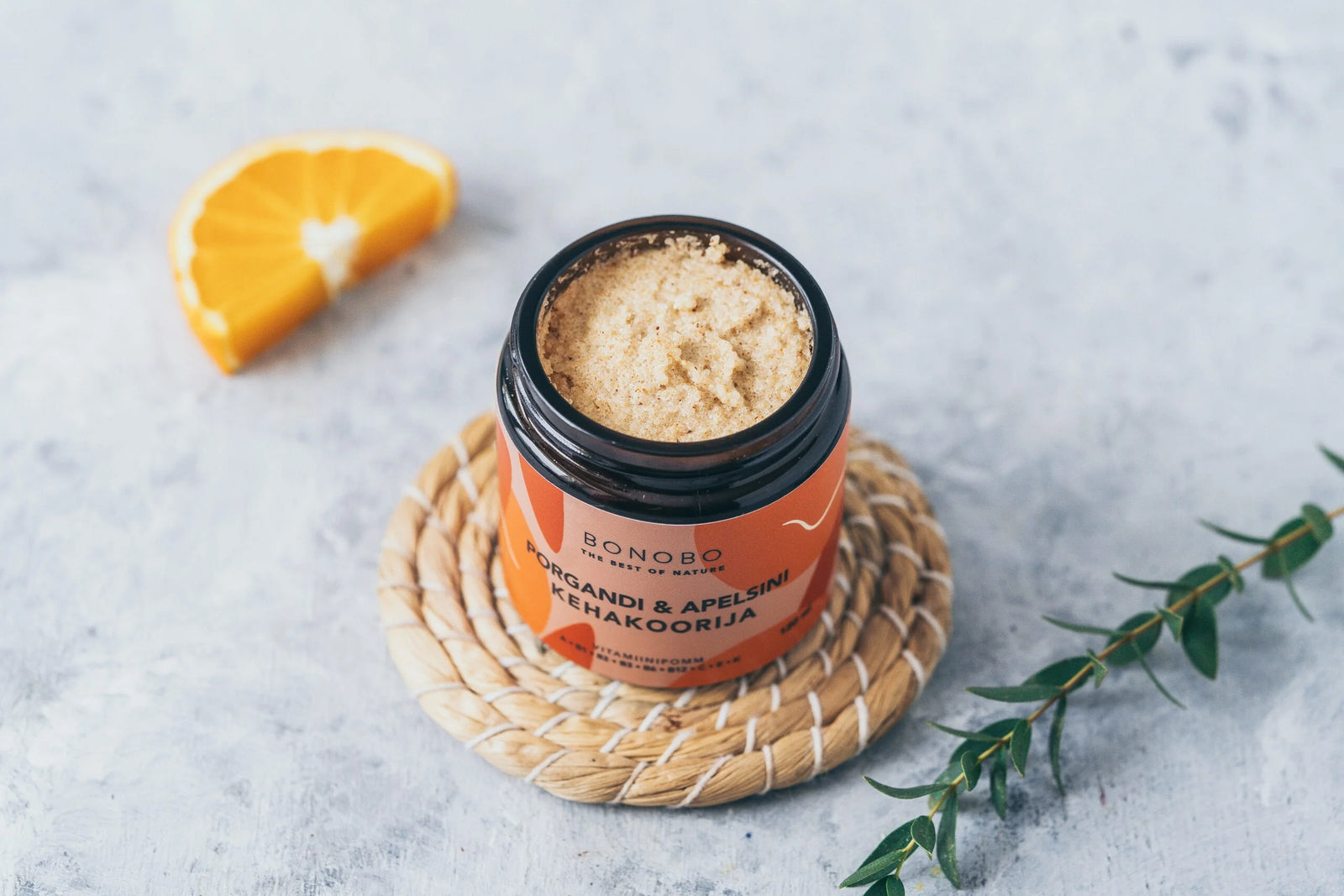 Körperpeeling – Orange und Karotte – Produktansicht 2