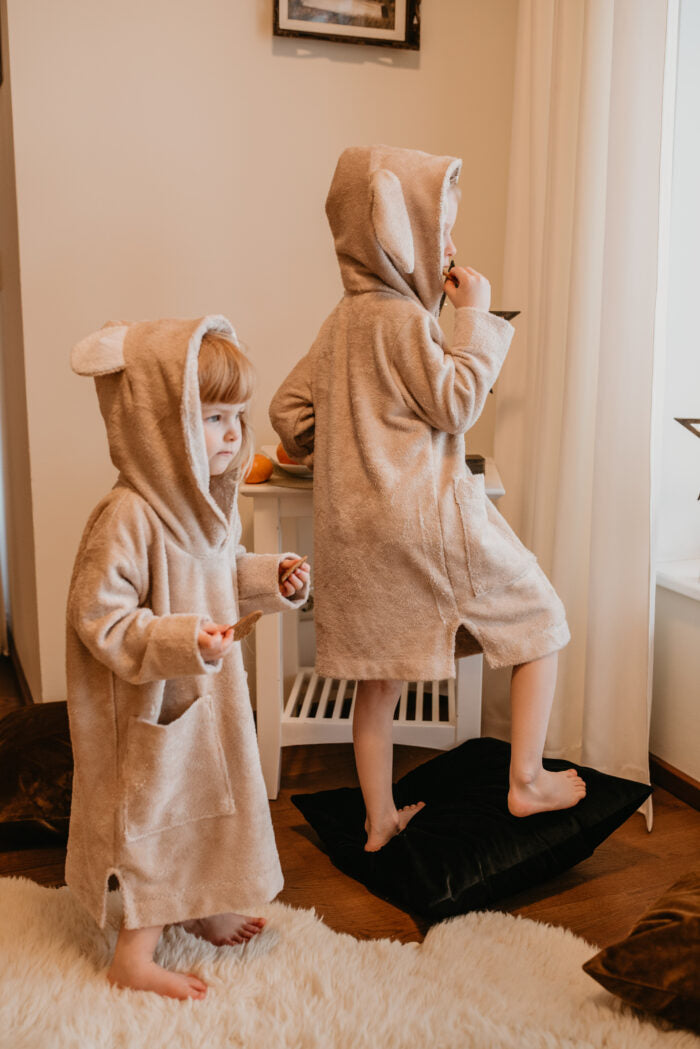 Langarm-Poncho TEDDY für Kleinkinder, Größe 82/86-116 – Produktansicht 2