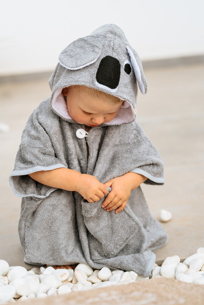 Kurzarm-Poncho KOALA für Kinder, Größe 122-150