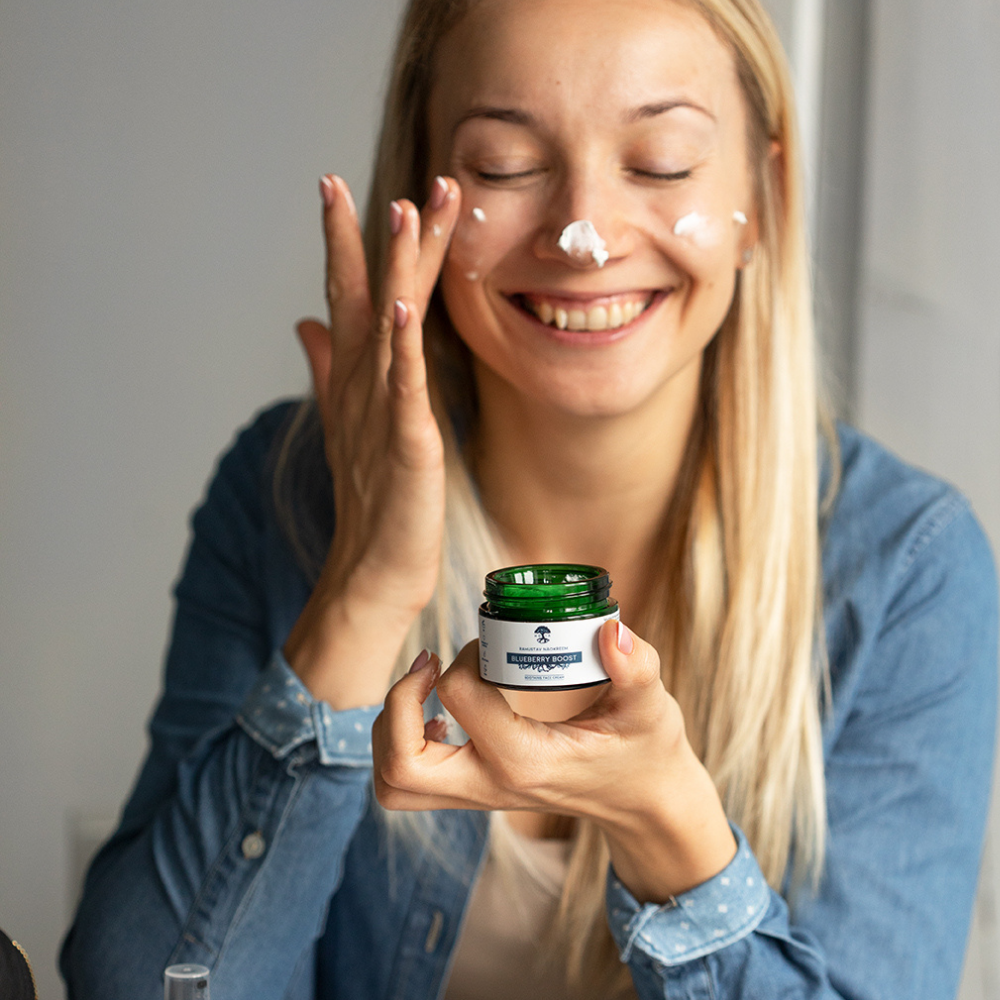 Beruhigende Gesichtscreme Heidelbeere Boost, 30 ml – Produktansicht 3