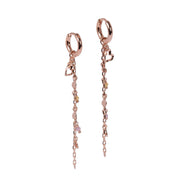 Helena♡ Ohrringe – Roségold und Silber