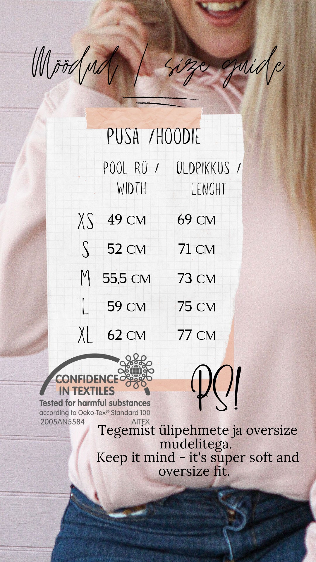 Partner-Sweatshirts für Vater und Kind – Schwarz – Produktansicht 5