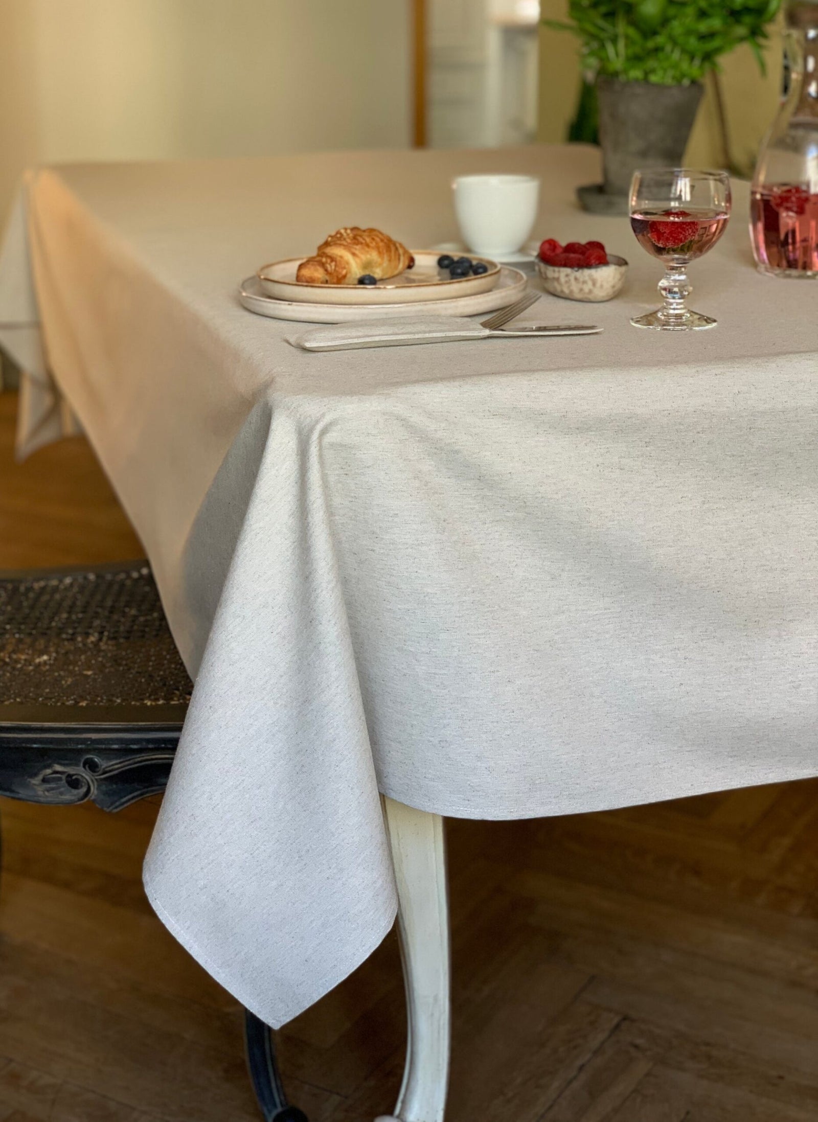 Rechteckige Tischdecke aus recyceltem Stoff – Nord 3 – Produktansicht 2