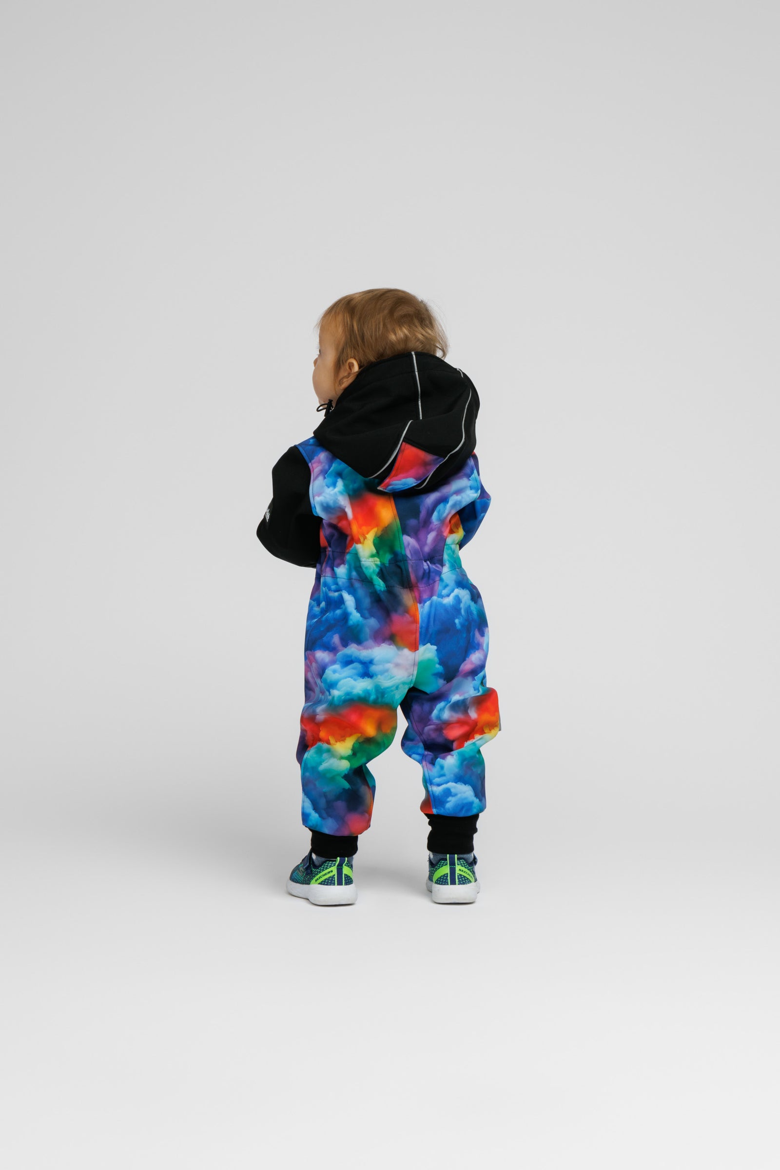 Kinder-Softshell-Overall CLOUD – Produktansicht 2