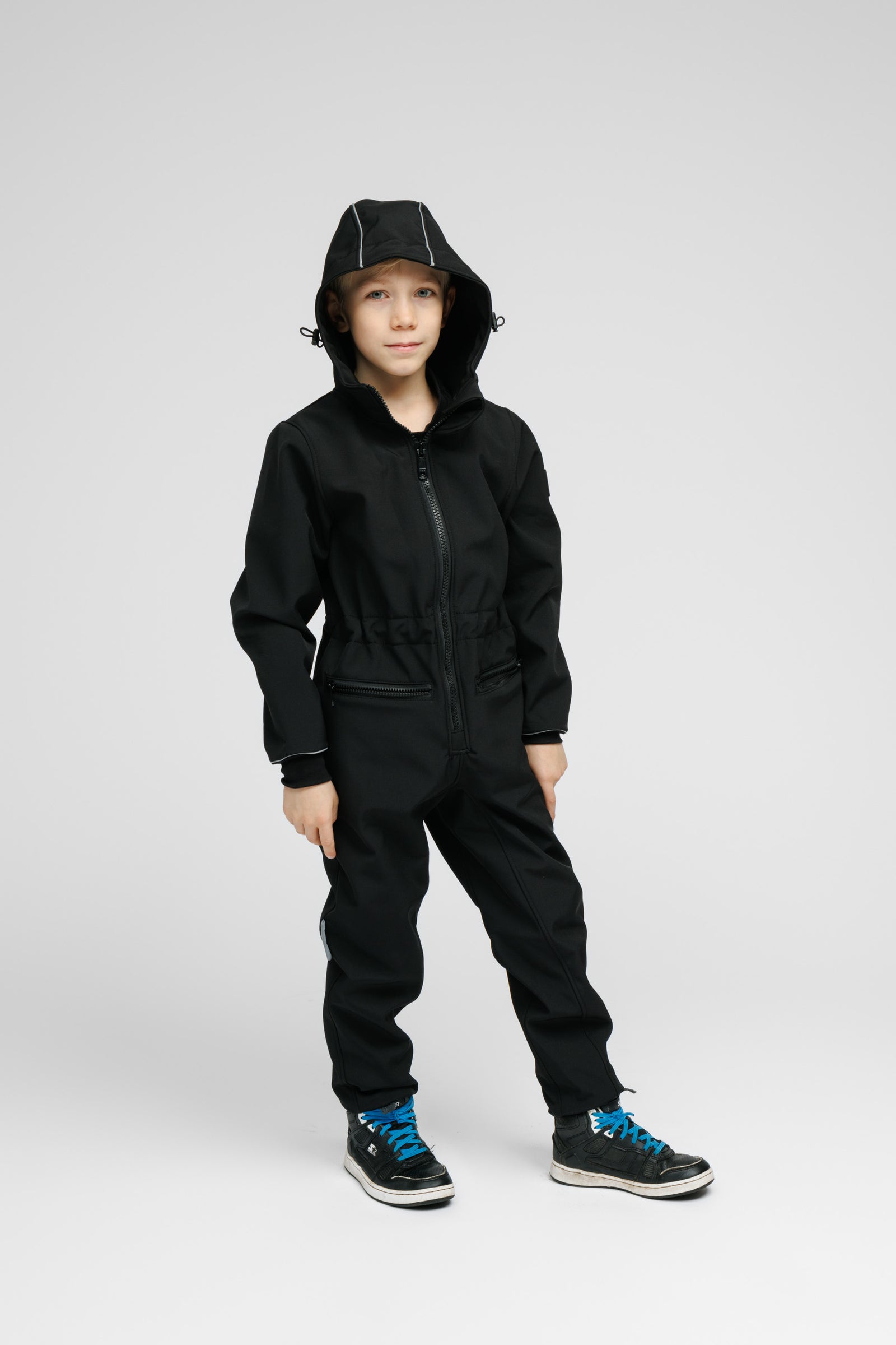 Kinder-Softshell-Overall NIGHT – Produktansicht 4