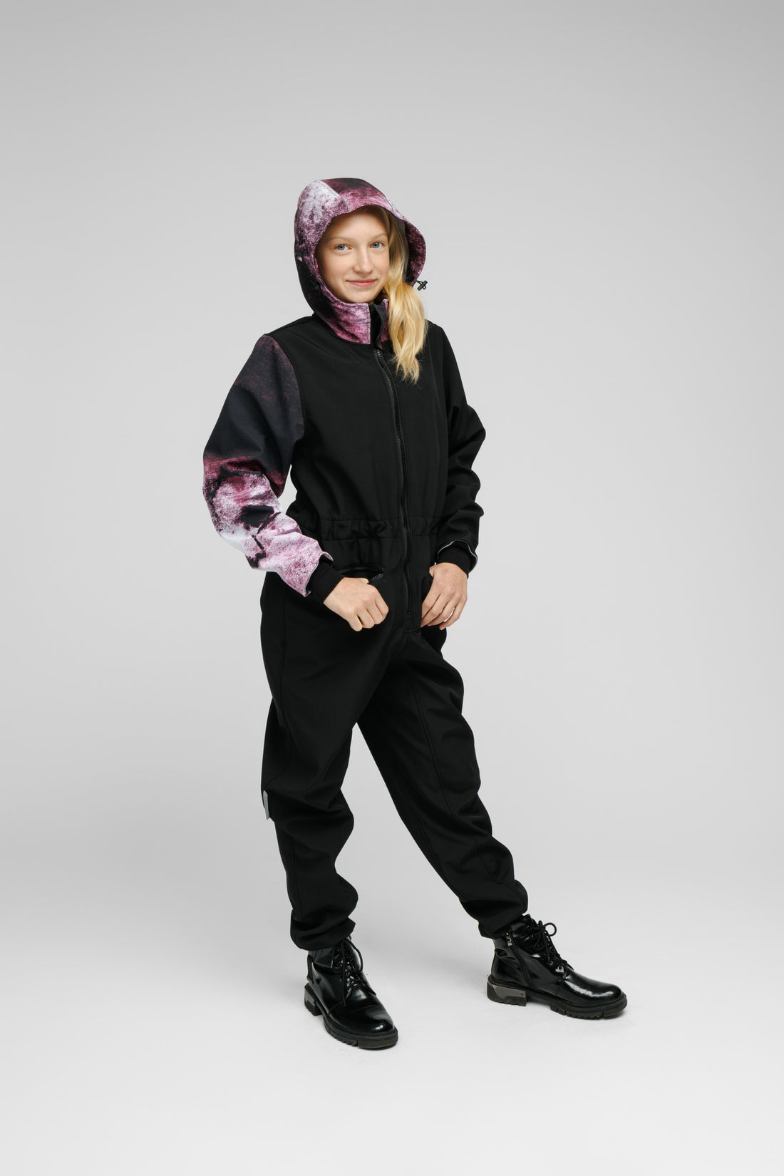 Kinder-Softshell-Overall THUNDER – Detailansicht 3
