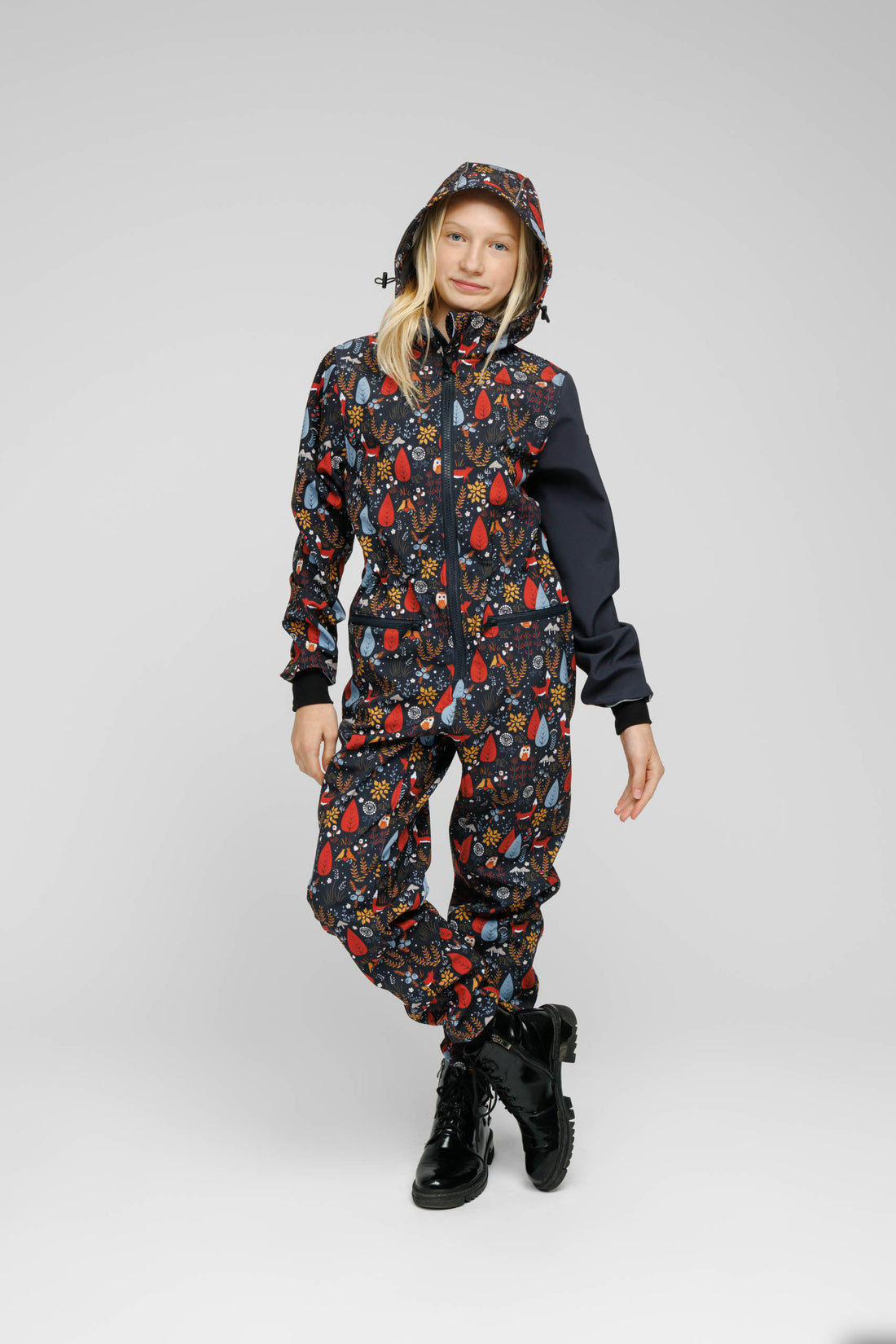 Kinder-Softshell-Overall FOREST – Detailansicht 5