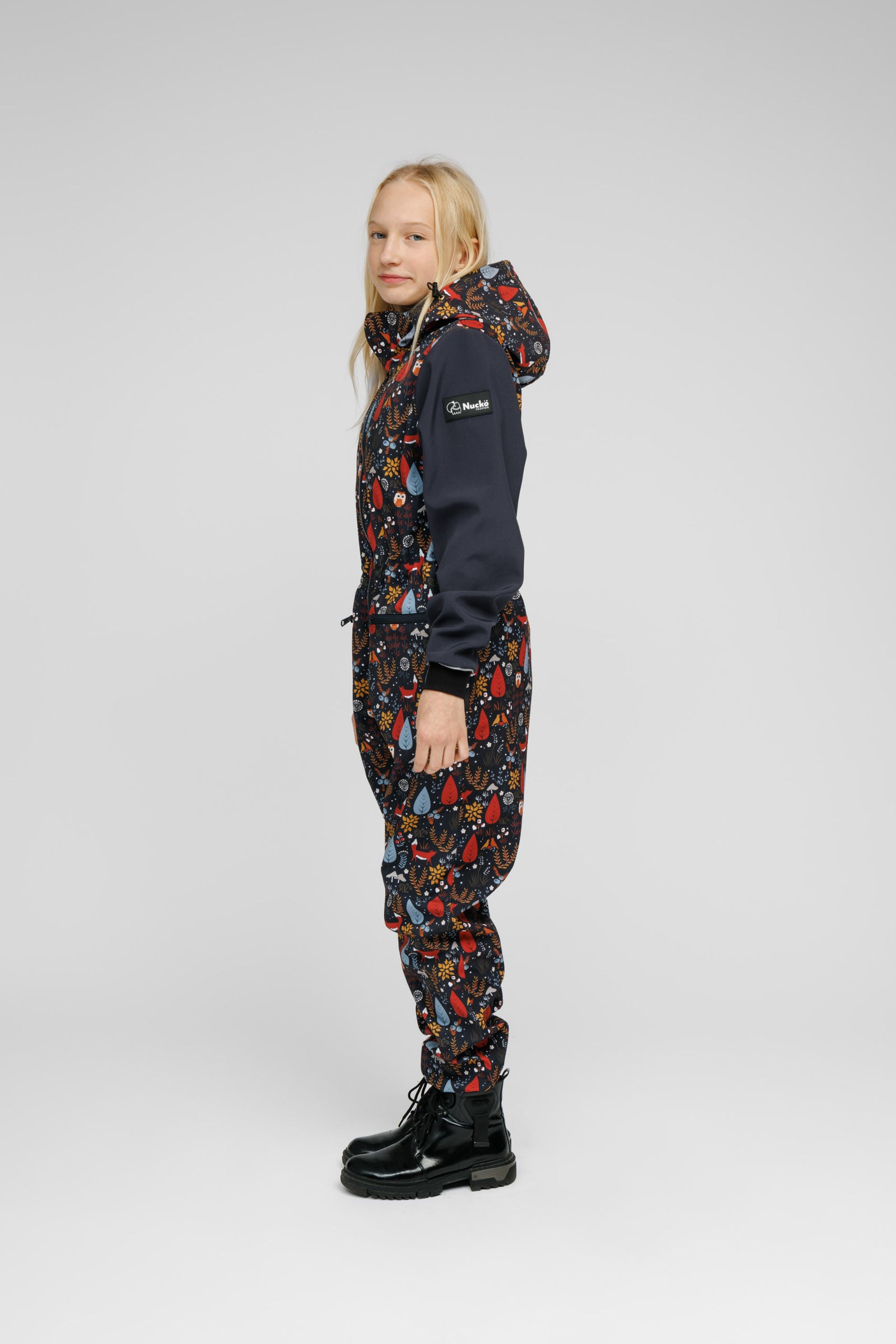 Kinder-Softshell-Overall FOREST – Produktansicht 5