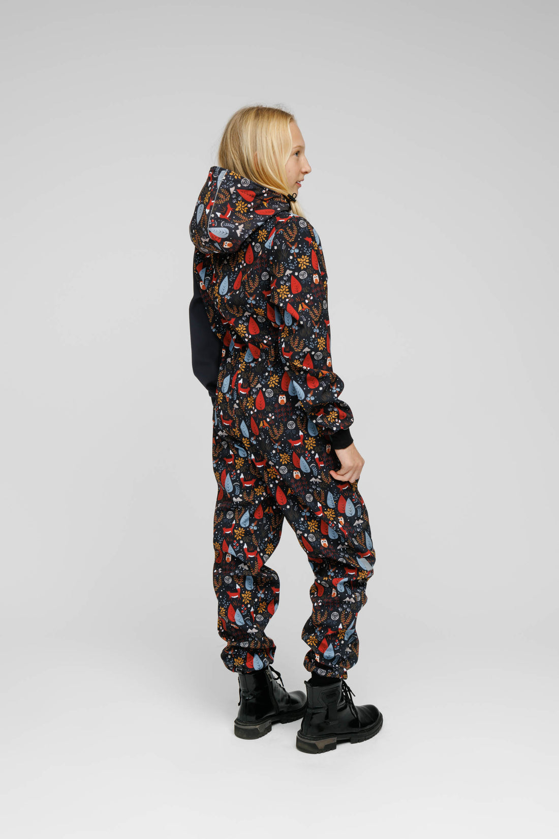 Kinder-Softshell-Overall FOREST – Detailansicht 4