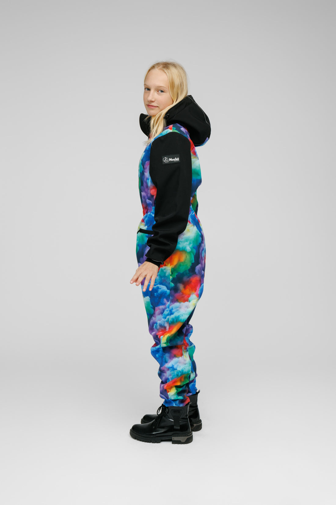 Kinder-Softshell-Overall CLOUD – Detailansicht 4