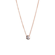 Illumi Halskette – Roségold und Silber