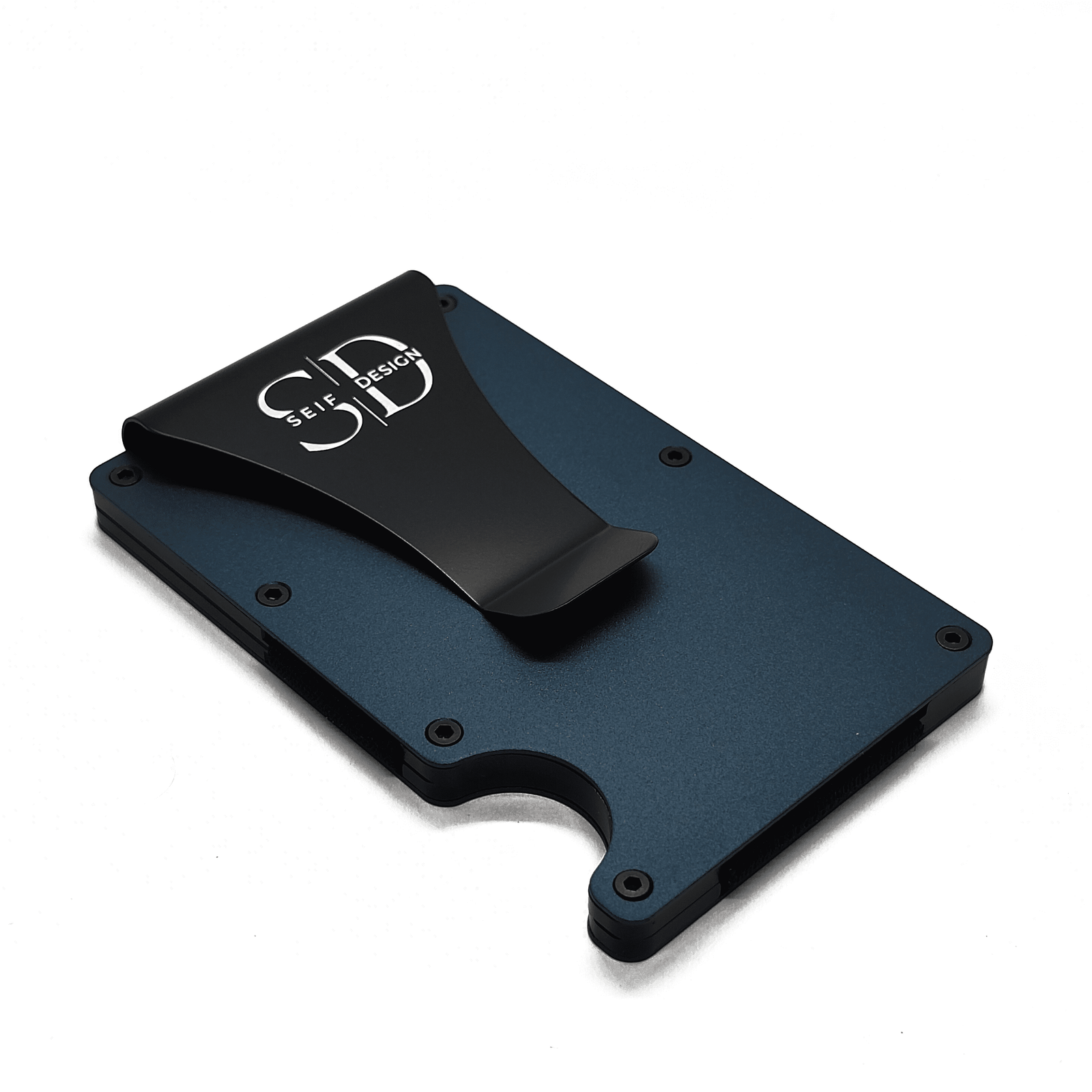 Kartenetui Lite Blau mit RFID-Schutz – Produktansicht 2