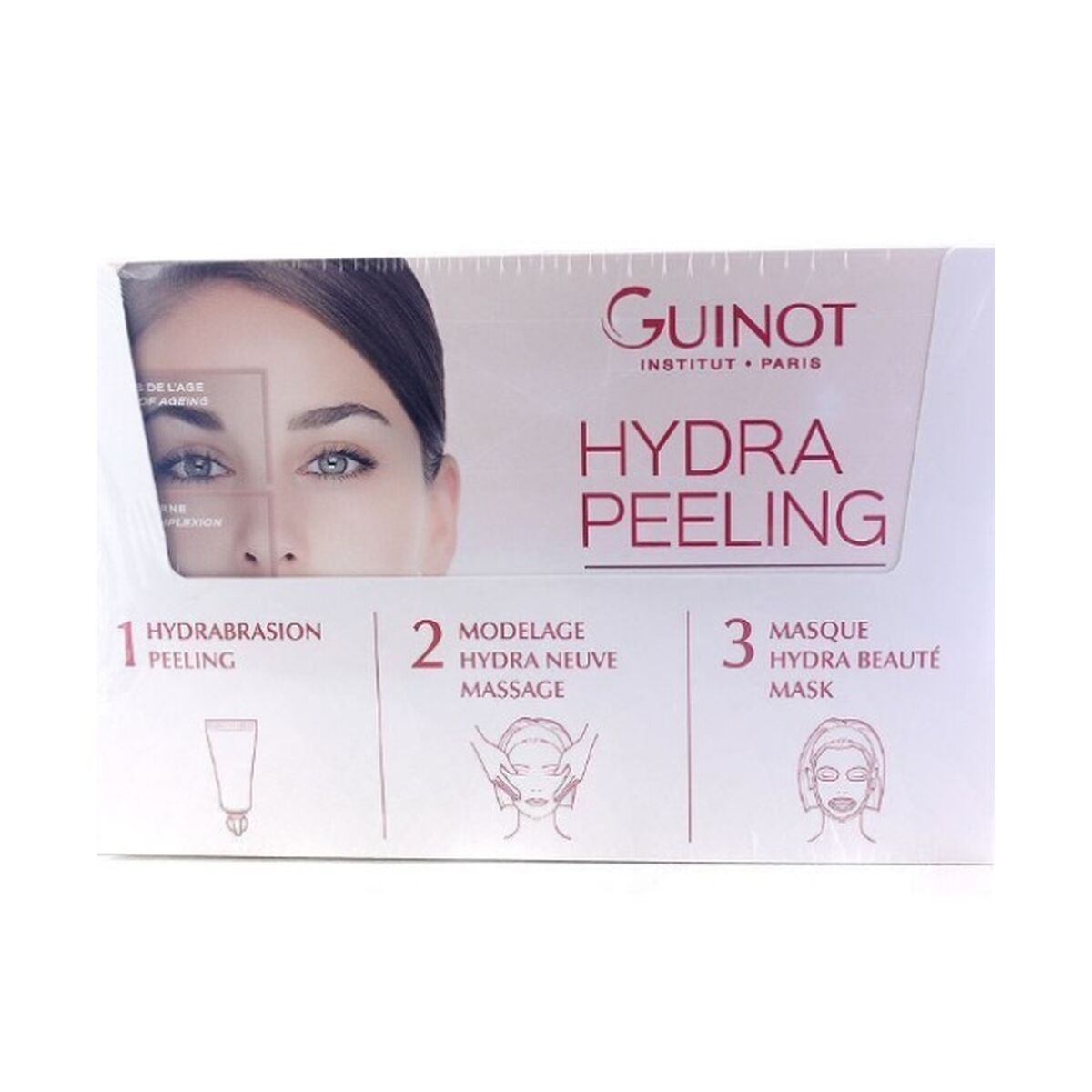 Set mit Damenkosmetik Guinot Hydra Peeling 3 Stücke - AWK Flagship