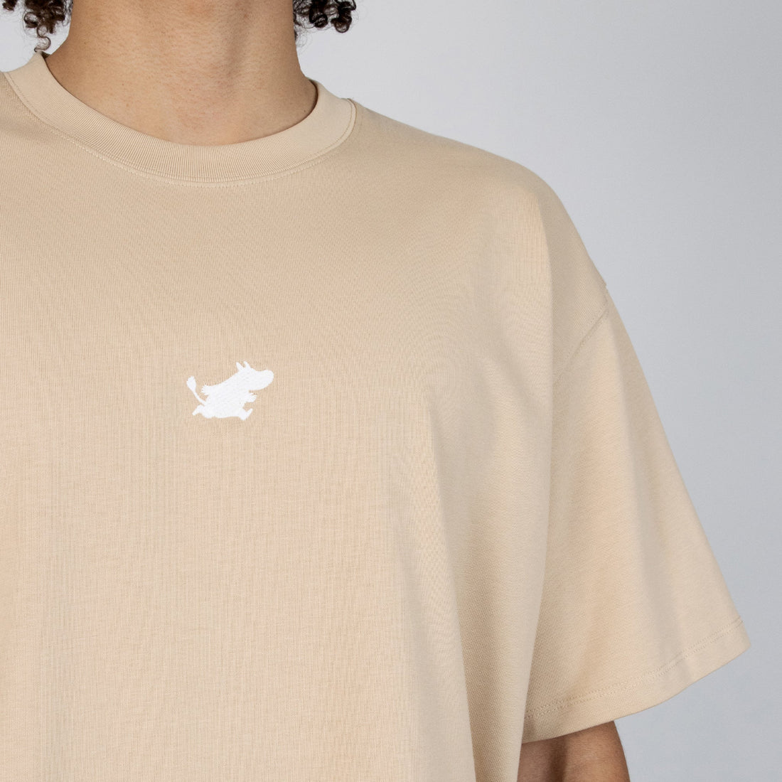 Schweres T-Shirt Moomin Classics – Beige – Detailansicht 2