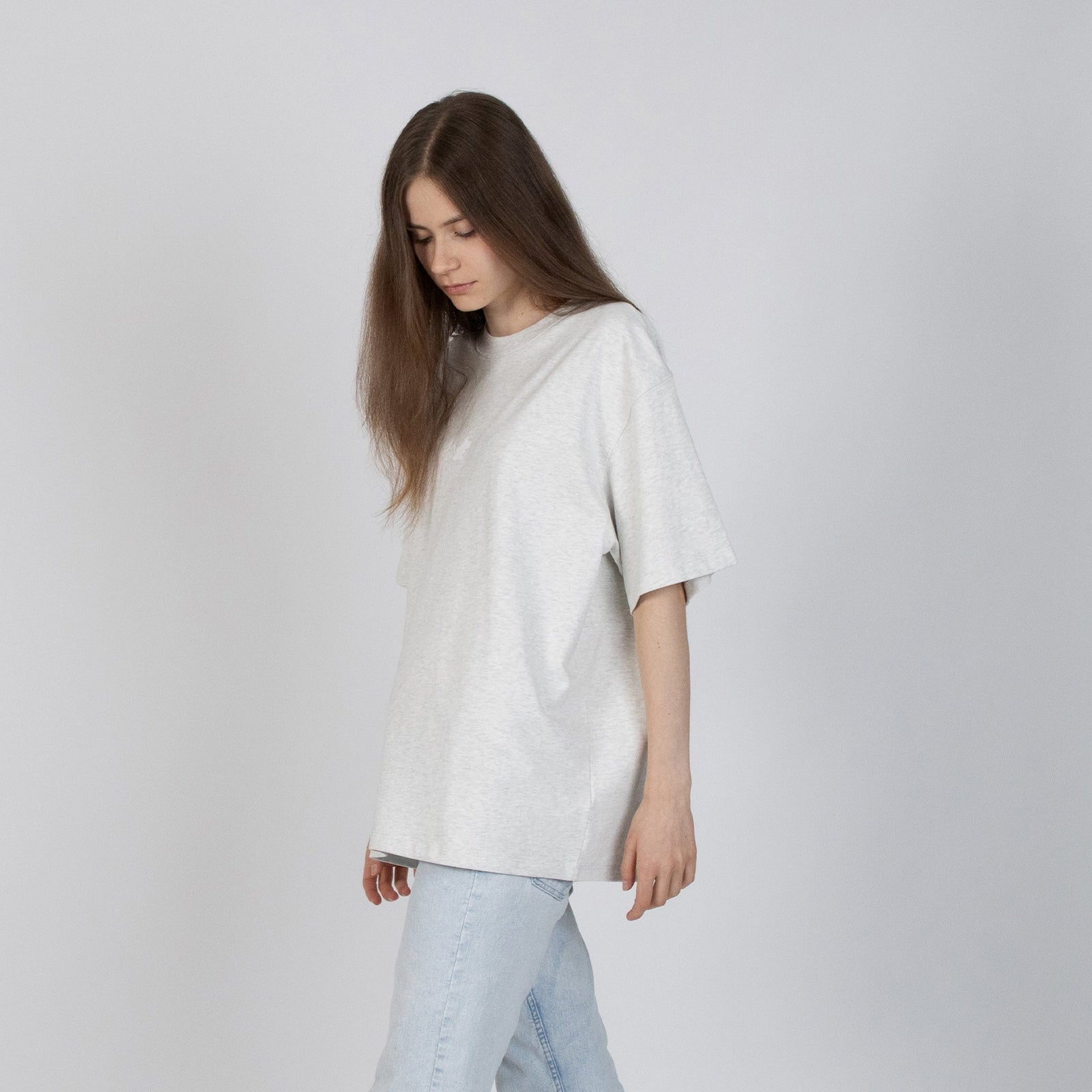 Schweres T-Shirt Moomin Classics – Melange Grau – Produktansicht 4