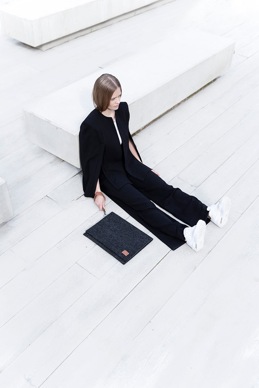 Laptoptasche Berg 13'' – Grau – Detailansicht 1