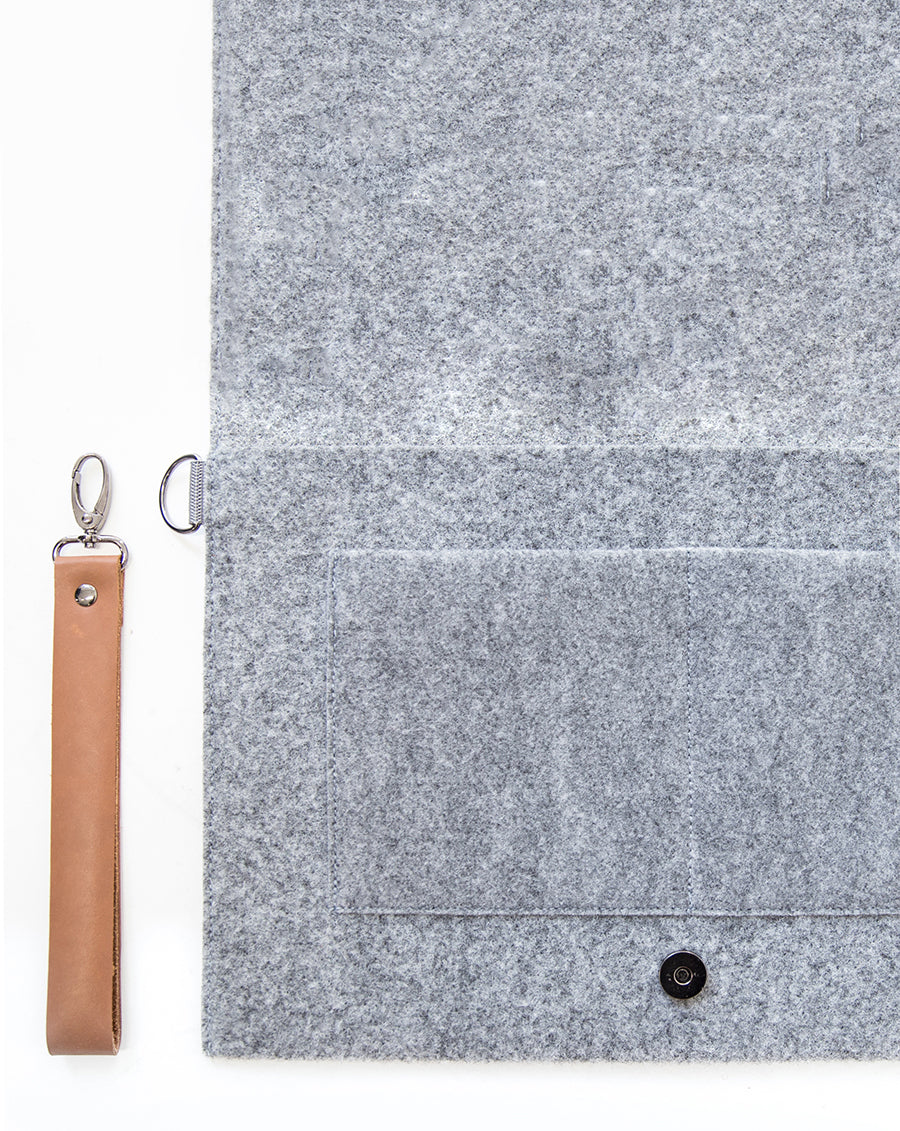 Laptoptasche Berg 15'' – Grau – Detailansicht 1