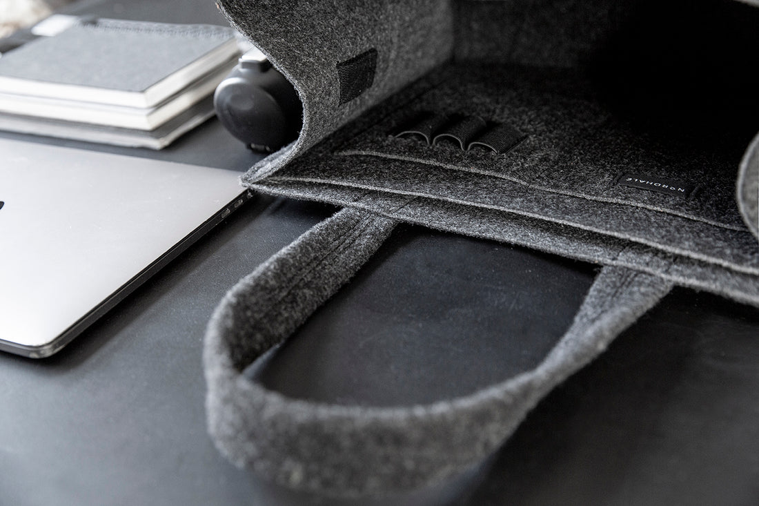 Bürotasche Holm – Schwarz – Detailansicht 5