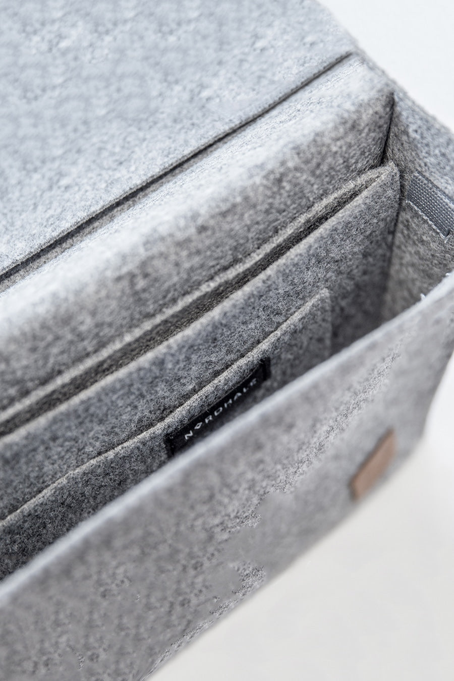 Aktentasche Sören – Grau – Detailansicht 2