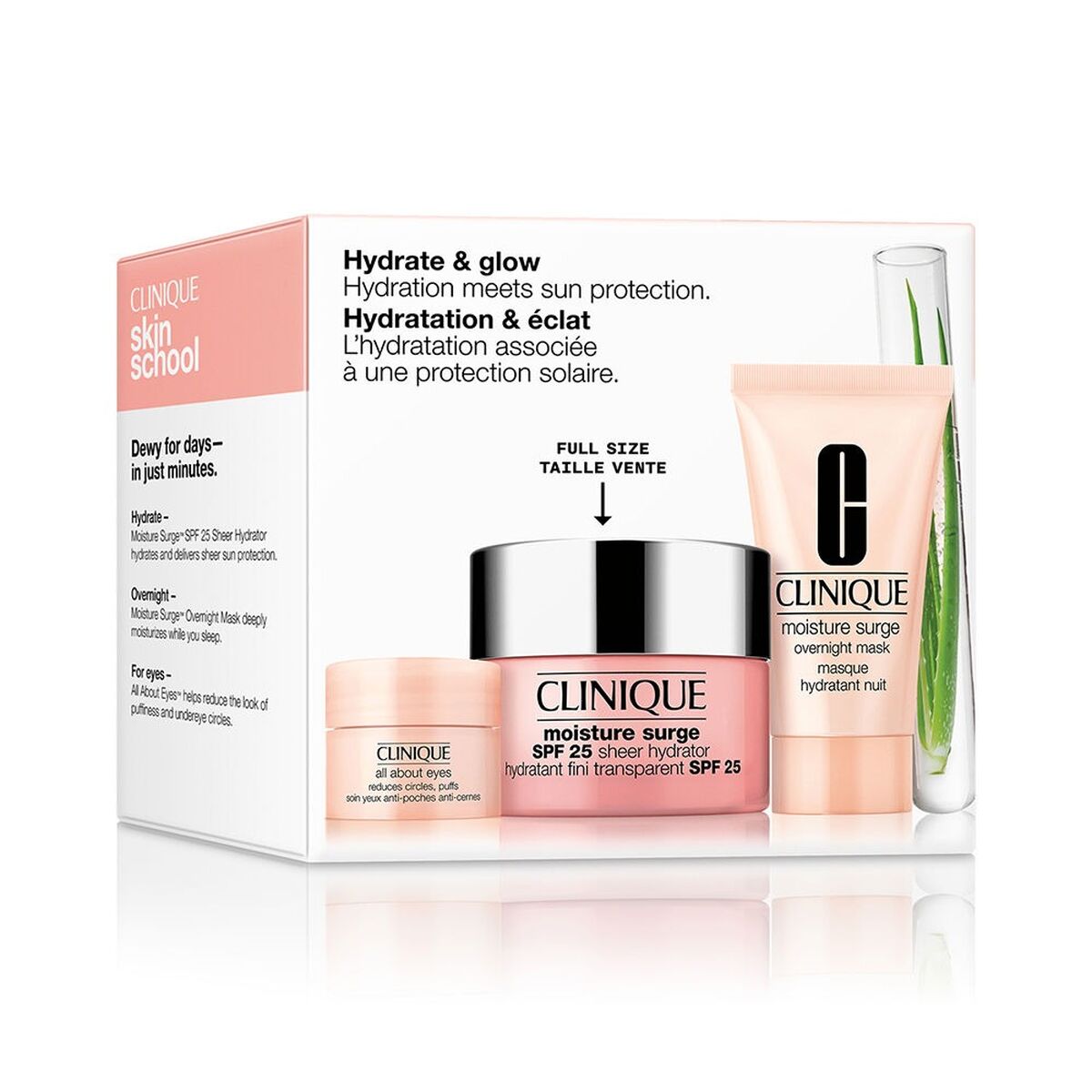 Kosmetik-Set Clinique MOISTURE SURGE 3 Stücke - AWK Flagship