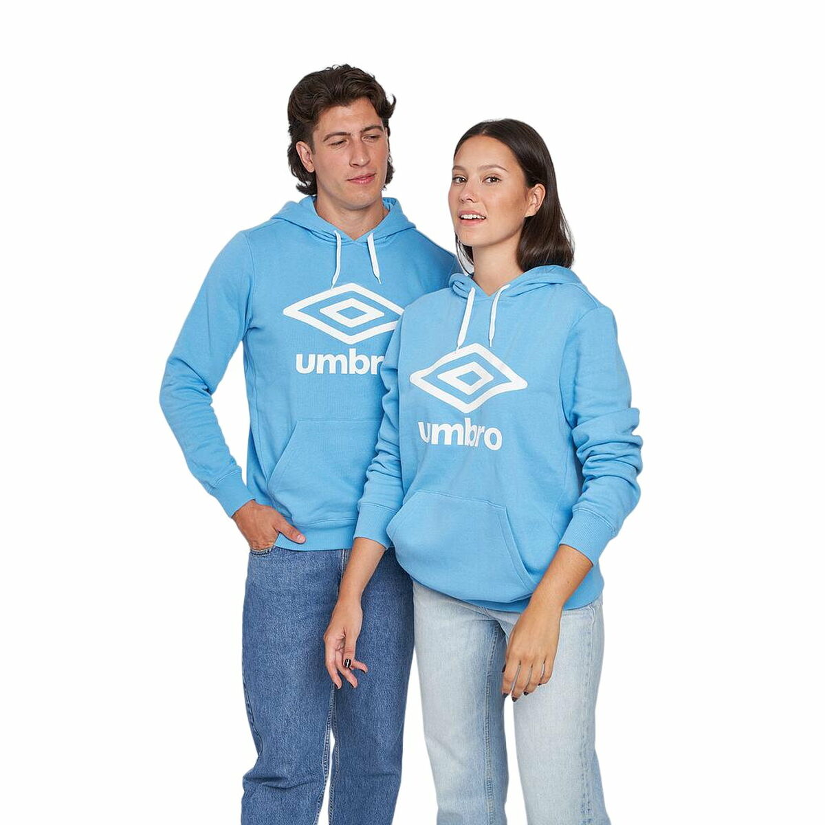 Herren Sweater mit Kapuze Umbro LOGO 65835U LBY Blau - AWK Flagship