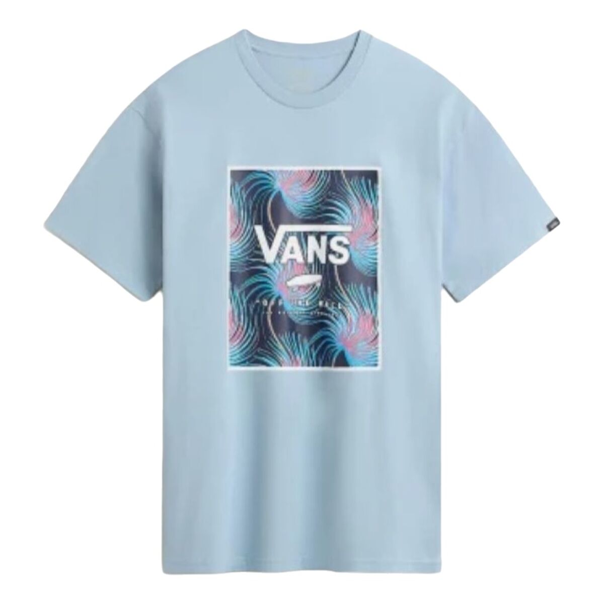 Herren Kurzarm-T-Shirt Vans MN CLASSIC PRINT BOX VN0A5E7YCZI1 Blau - AWK Flagship