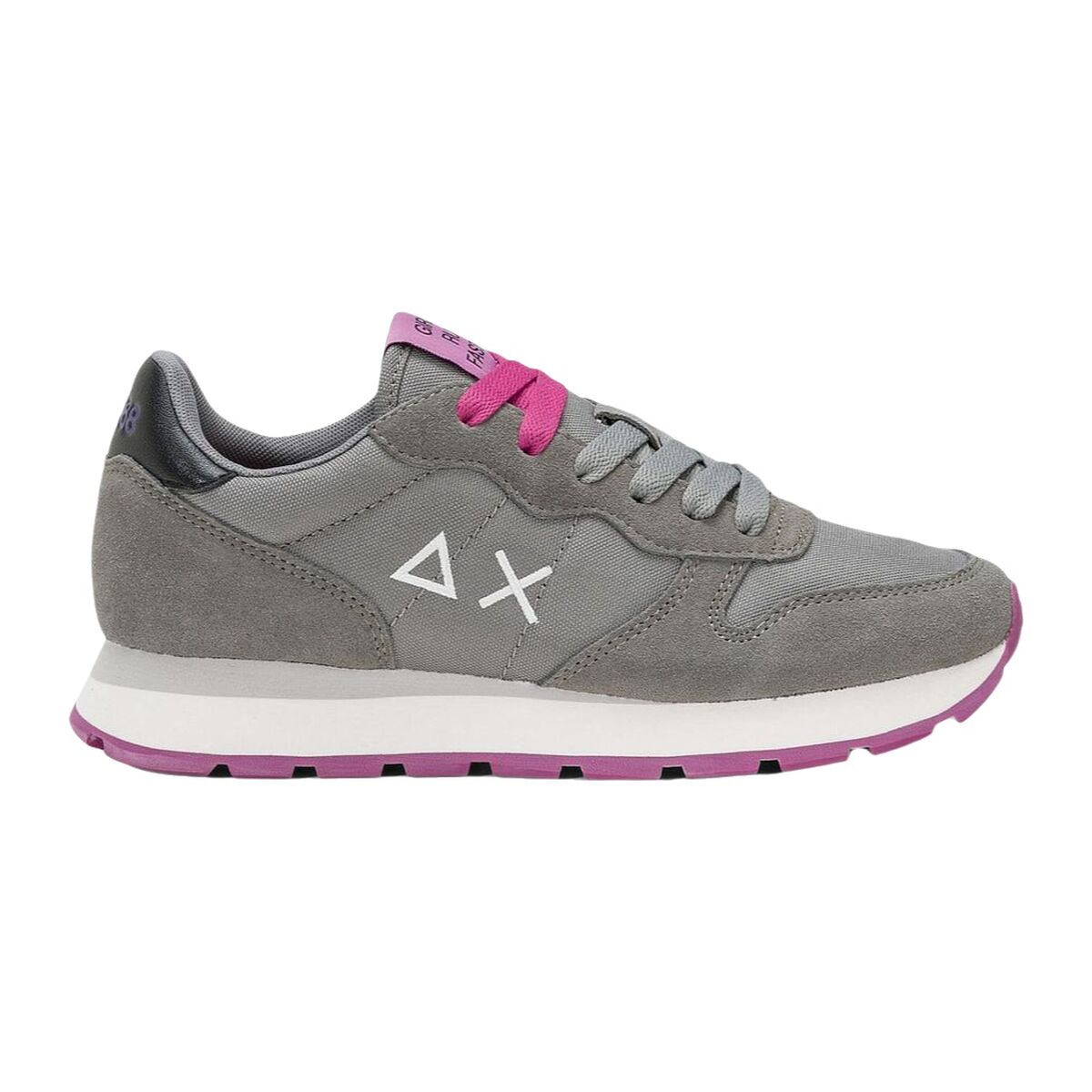 Casual Damenturnschuh SUN68 ALLY SOLID NYLON Z44201 Grau - AWK Flagship