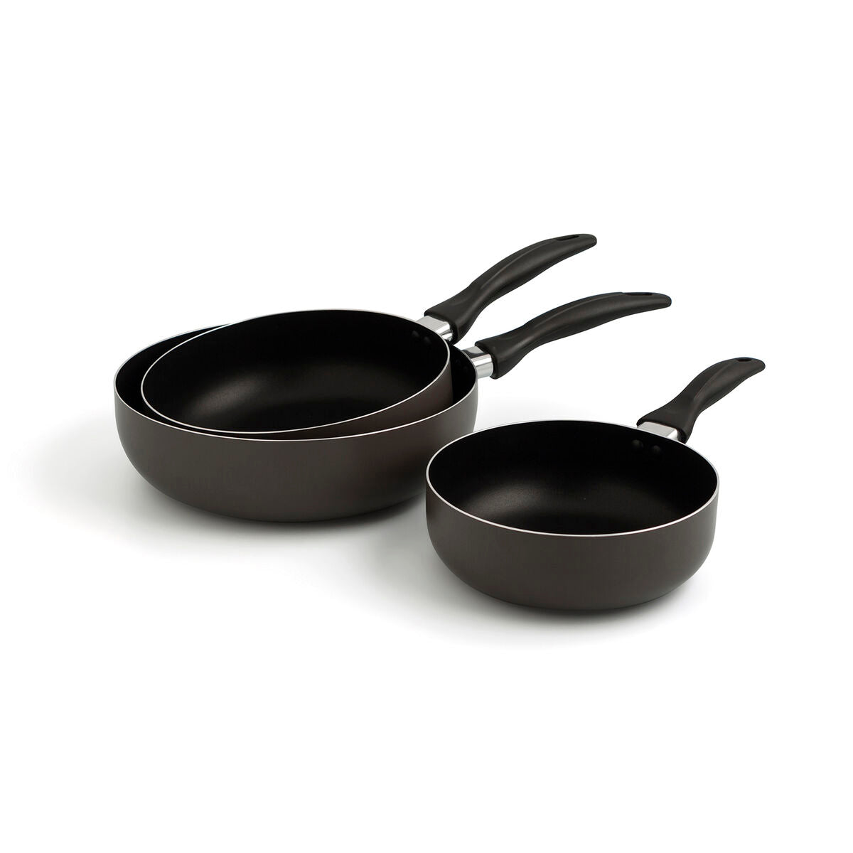 Wok Pfanne Quid Temis Metall Bakelit 28 x 8,1 cm (6 Stück) - AWK Flagship