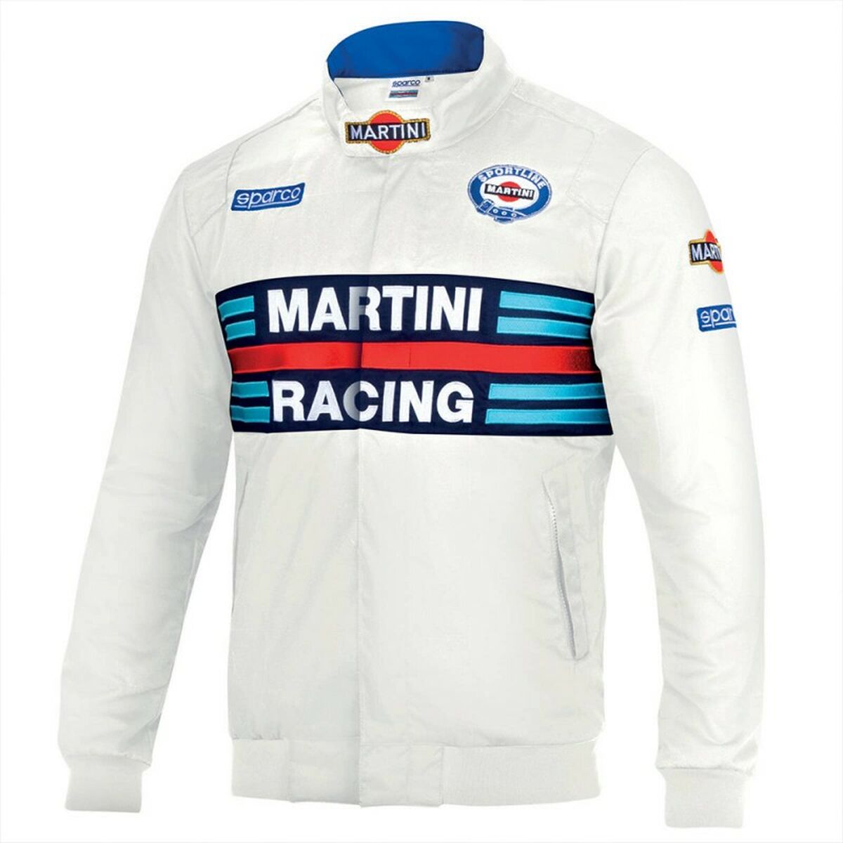 Sportjacke für Herren Sparco Martini Racing Weiß - AWK Flagship