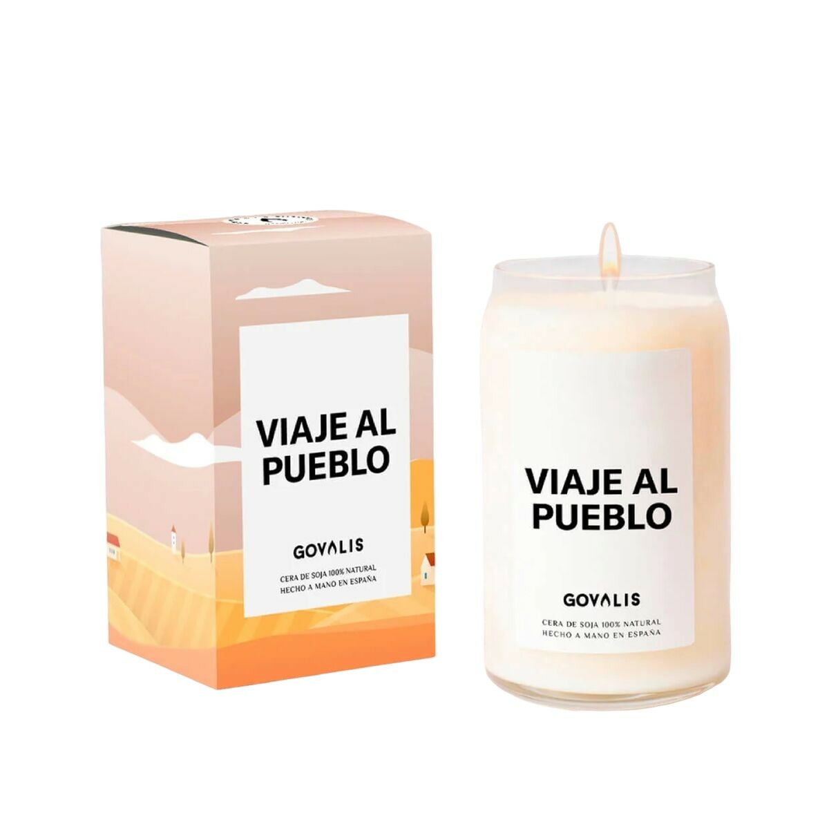 Duftkerze GOVALIS Viaje al Pueblo (500 g) - AWK Flagship