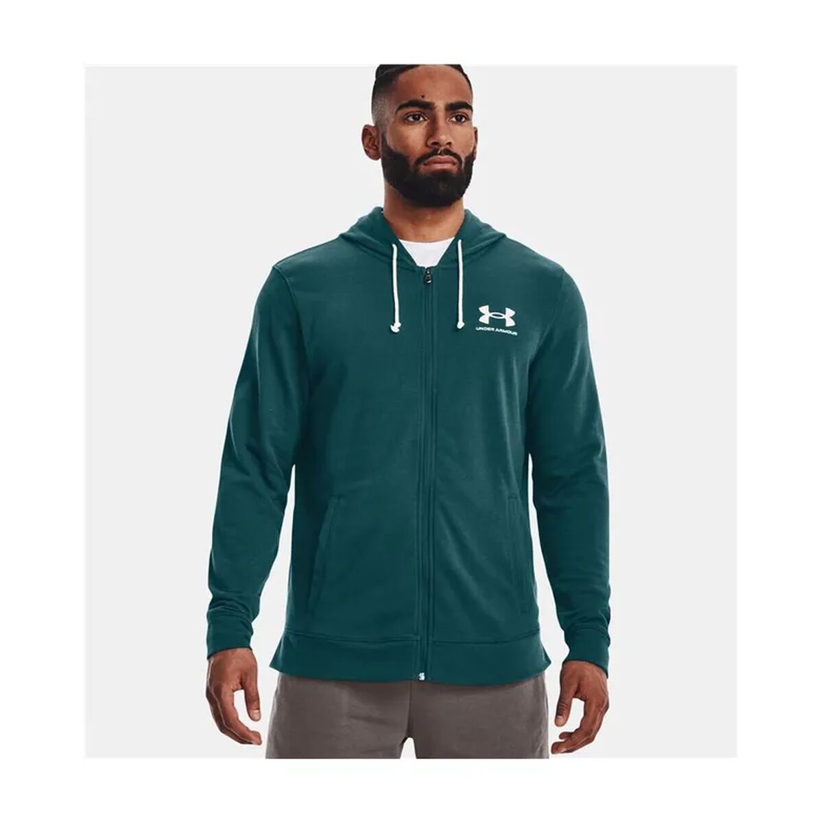 Sportjacke für Herren Under Armour grün - AWK Flagship