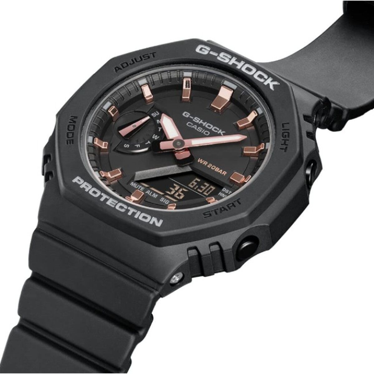 Uhr Casio GMA-S2100-1AER Schwarz - AWK Flagship