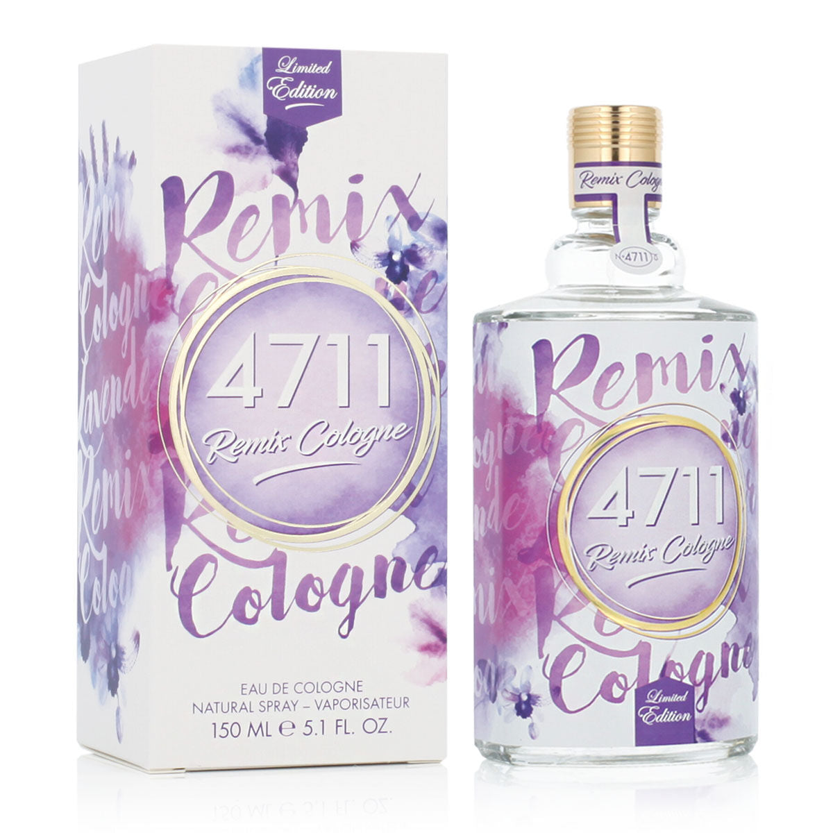 Unisex-Parfüm 4711 EDC Remix Lavender Edition 150 ml - AWK Flagship