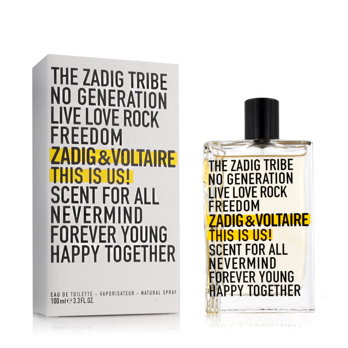 Unisex-Parfüm Zadig & Voltaire EDT This is Us! 100 ml - AWK Flagship