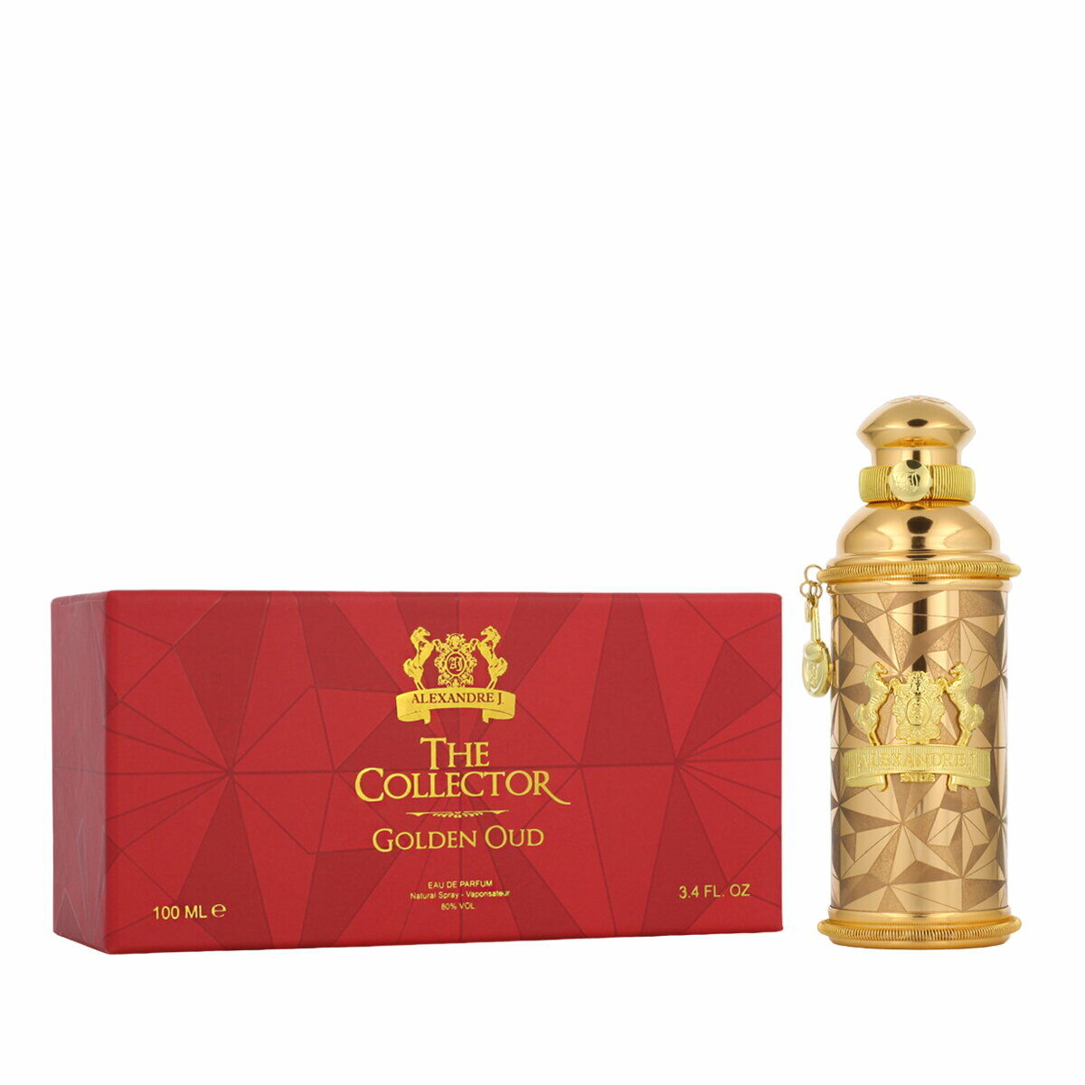 Unisex-Parfüm Alexandre J EDP The Collector Golden Oud 100 ml - AWK Flagship