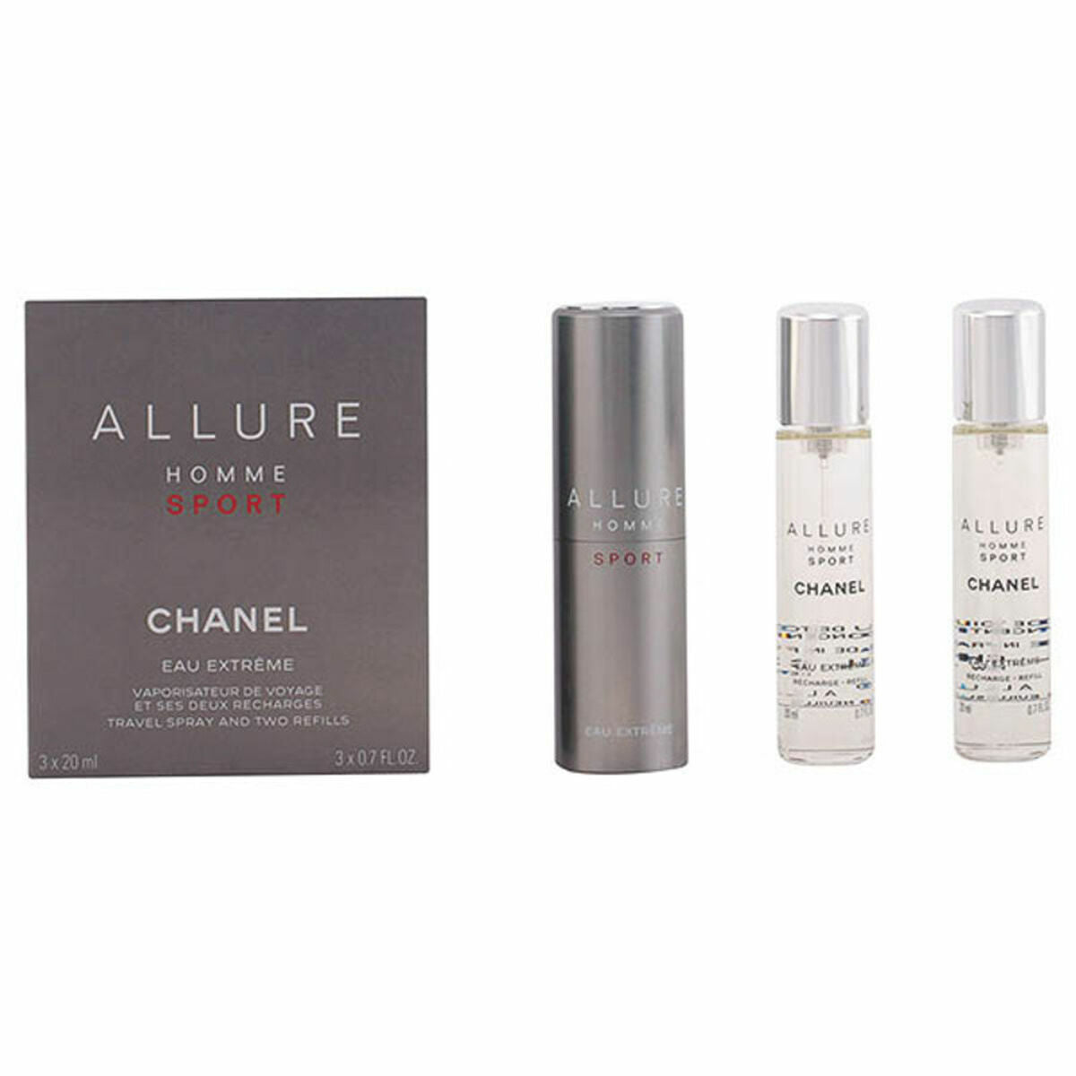 Set mit Damenparfüm Chanel Allure Homme Sport Eau Extrême 20 ml 2 Stücke - AWK Flagship