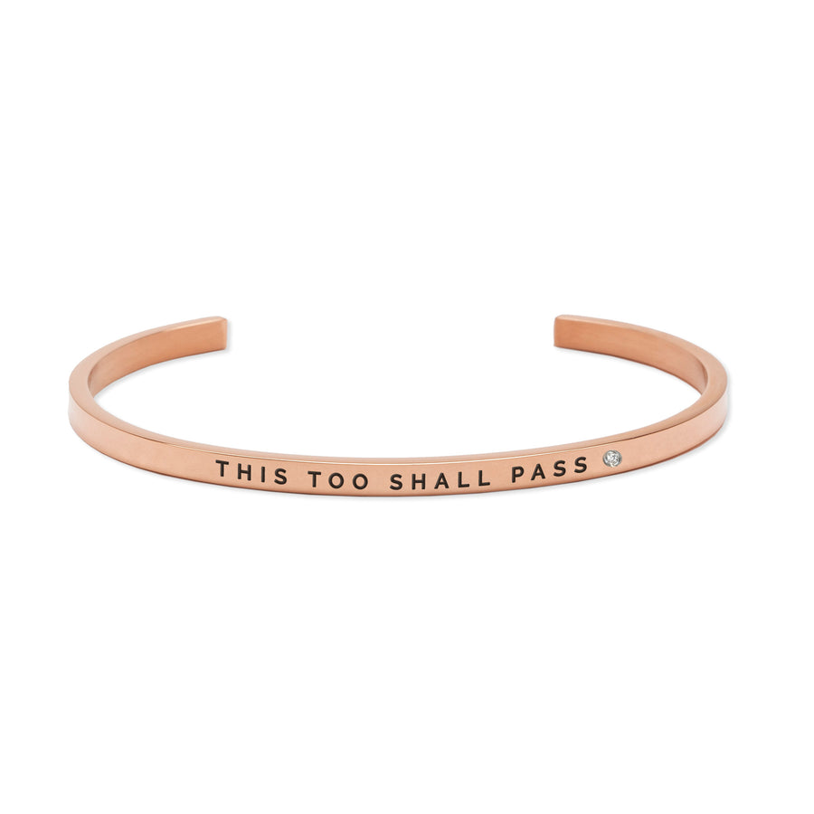 Armband „This Too Shall Past“