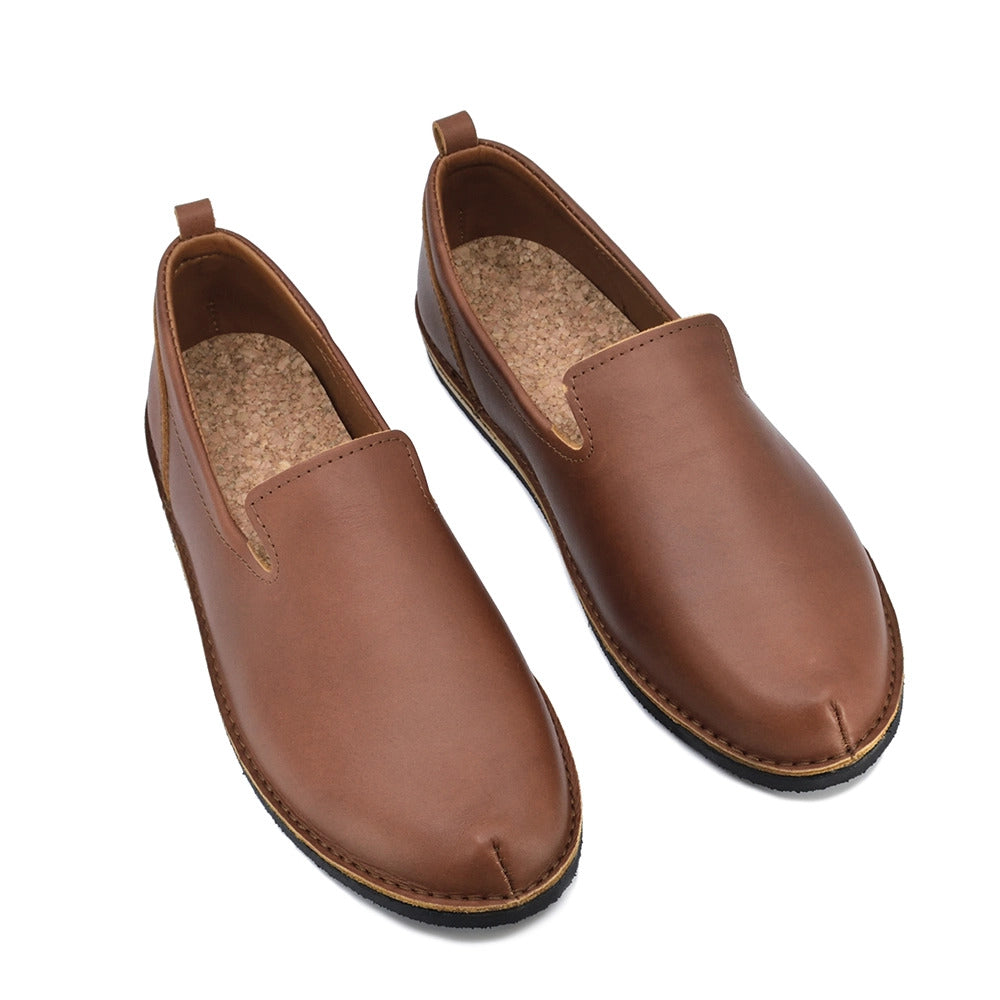London Classic Schuhe im TOKU-Stil – Braun – Produktansicht 2