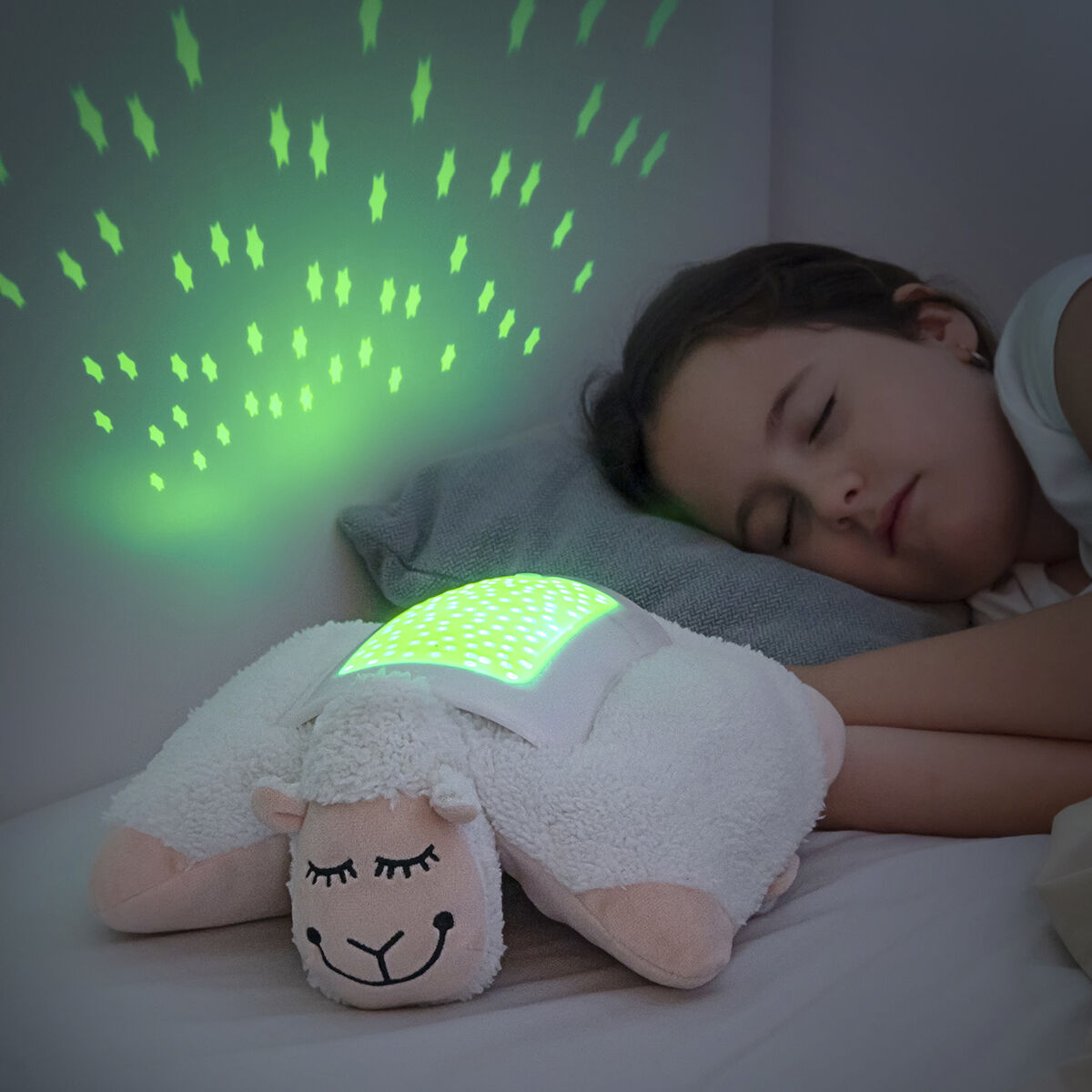 Kaufe LED Plüschtier Projektionslampe Schaf InnovaGoods bei AWK Flagship um € 30.00