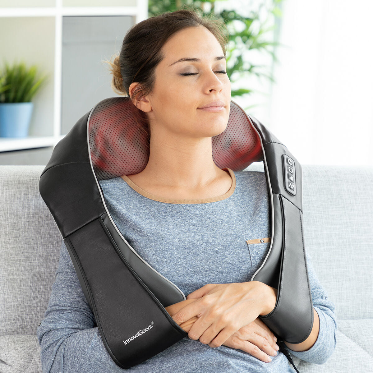 Shiatsu Pro Massagegerät Massaki InnovaGoods 24W - AWK Flagship