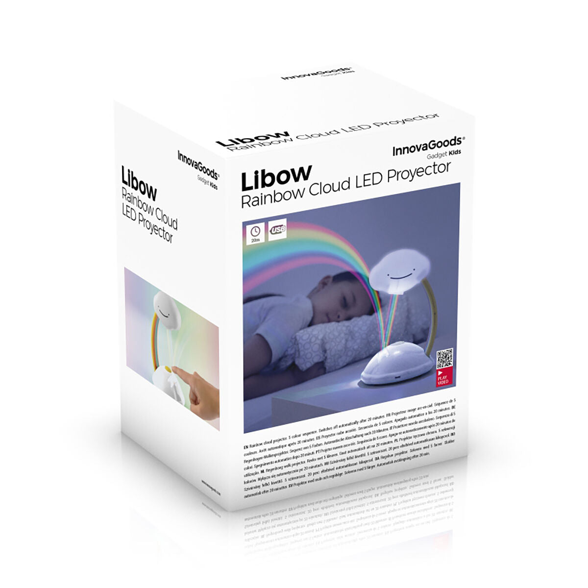 Kaufe LED-Projektor Regenbogen Wolken Libow InnovaGoods bei AWK Flagship um € 27.00
